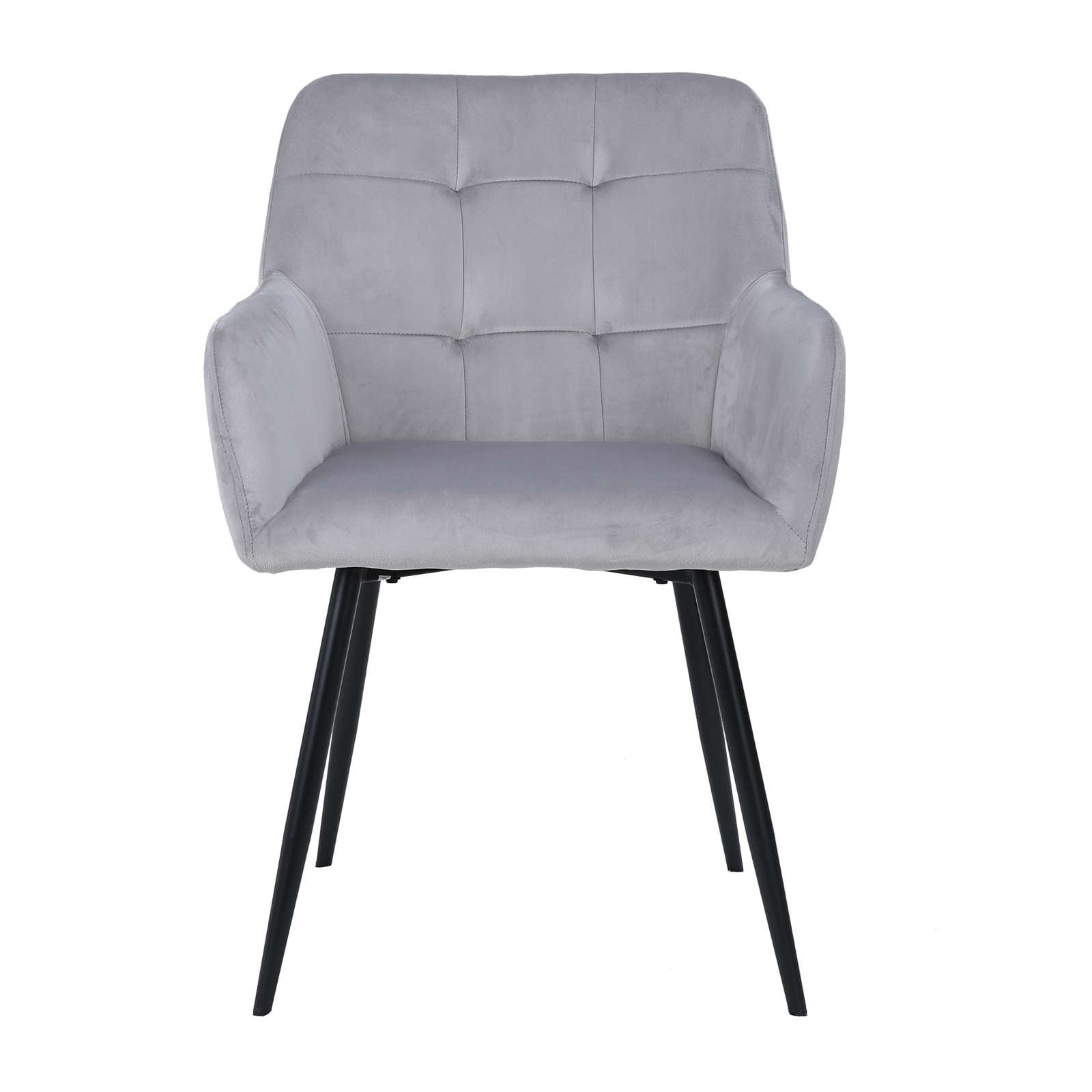 GOODproduct Esszimmerstuhl »Bostony« () 2 Stk.gepolsterte Rückenlehne, Armlehne und Sitzfläche, Sitzhöhe 49 cm