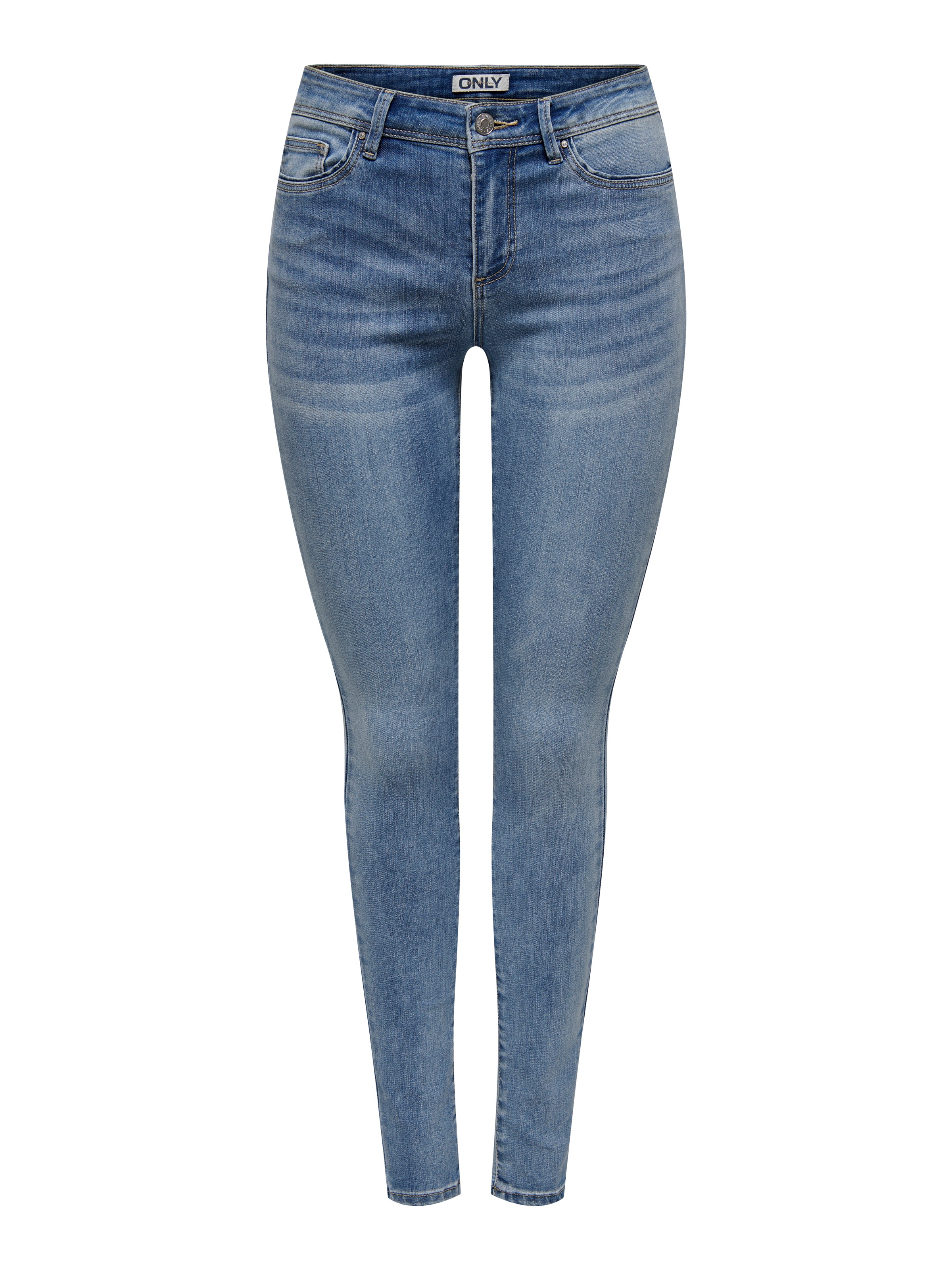 ONLY Skinny-fit-Jeans »ONLWAUW MID SKINNY DNM GUABOX«