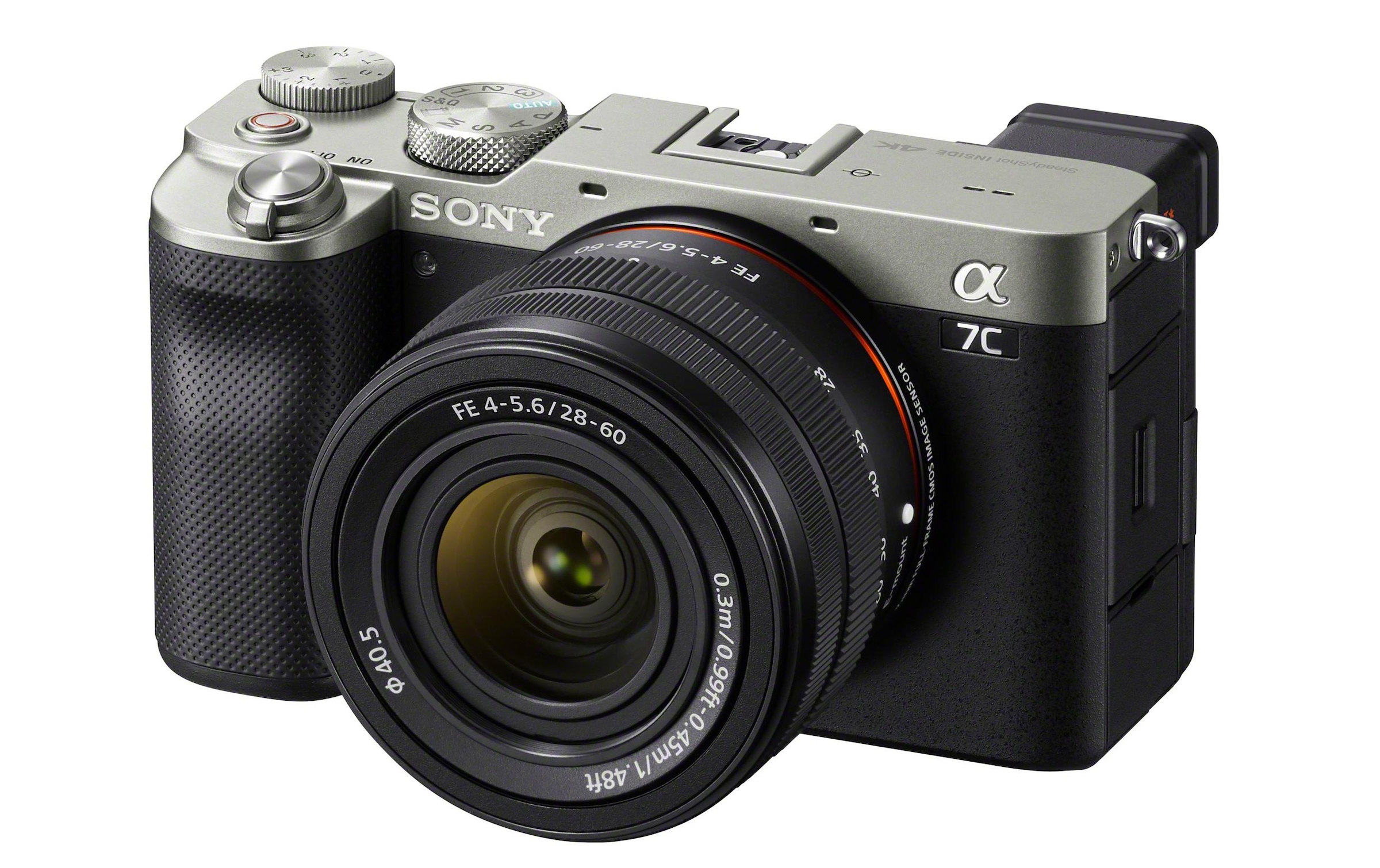Sony Systemkamera »Alpha 7C Kit silberfarben, 44616 MP FF«