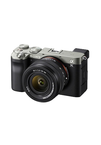 Sony Systemkamera »Alpha 7C Kit silberfarben, 44616 MP FF« kaufen