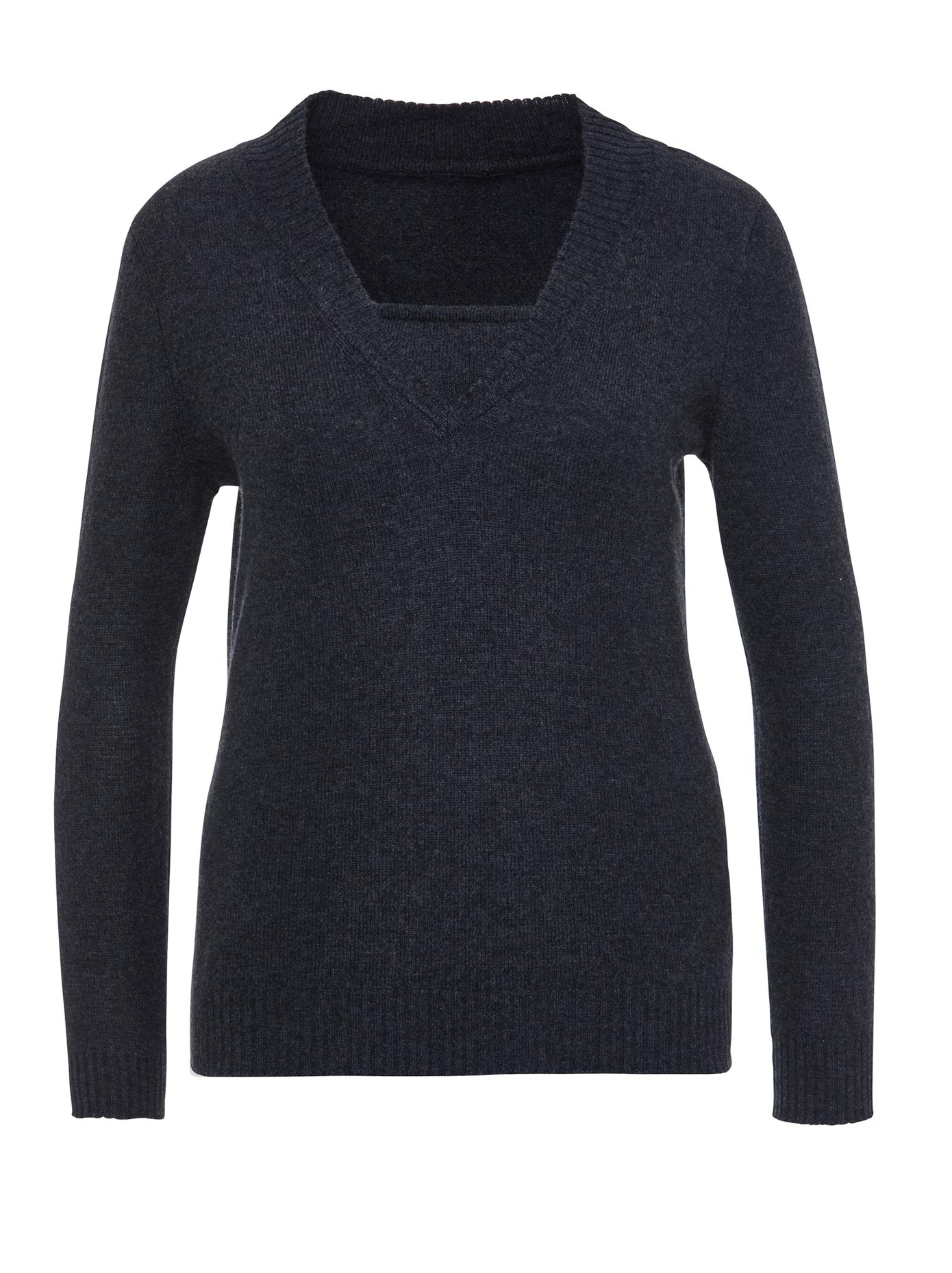Kaschmir-Pullover in 2-in-1-Form