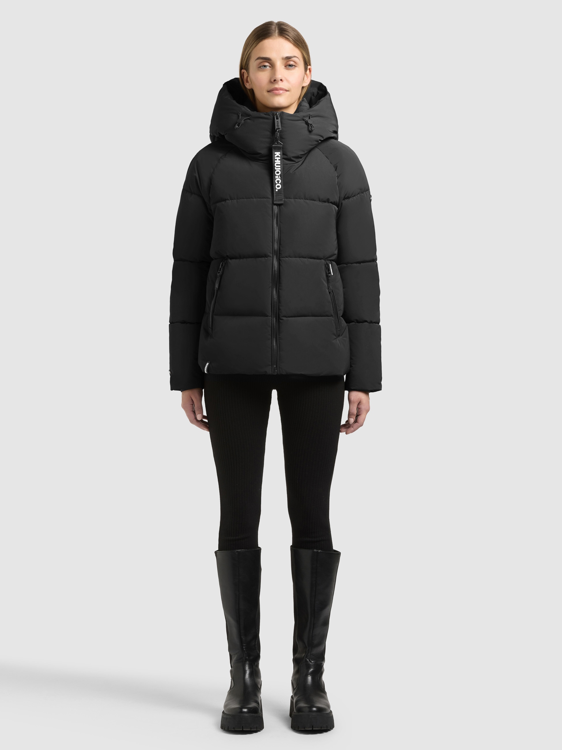 khujo Steppjacke »ONO2« mit Kapuze Loose Fit