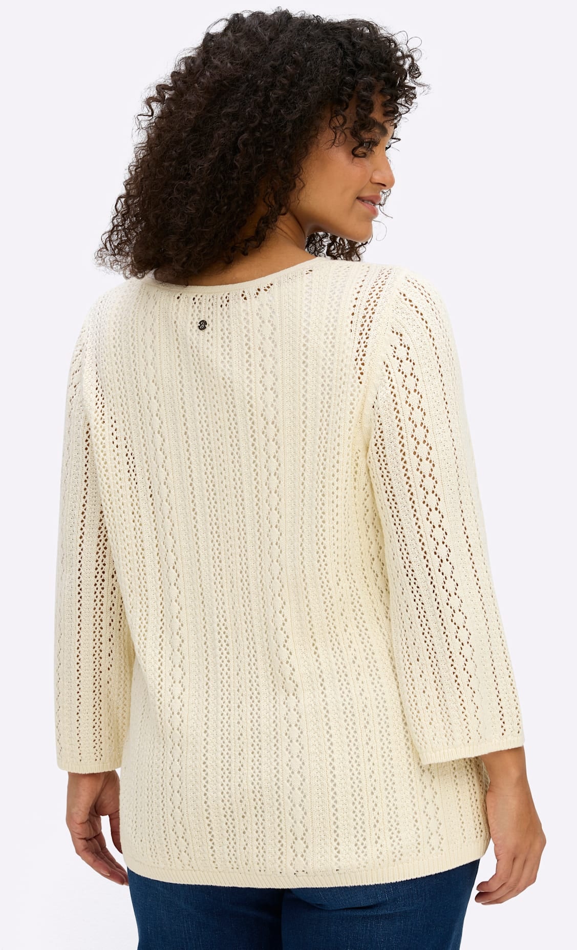 Sheego Strickpullover »3/4-Arm-Pullover«