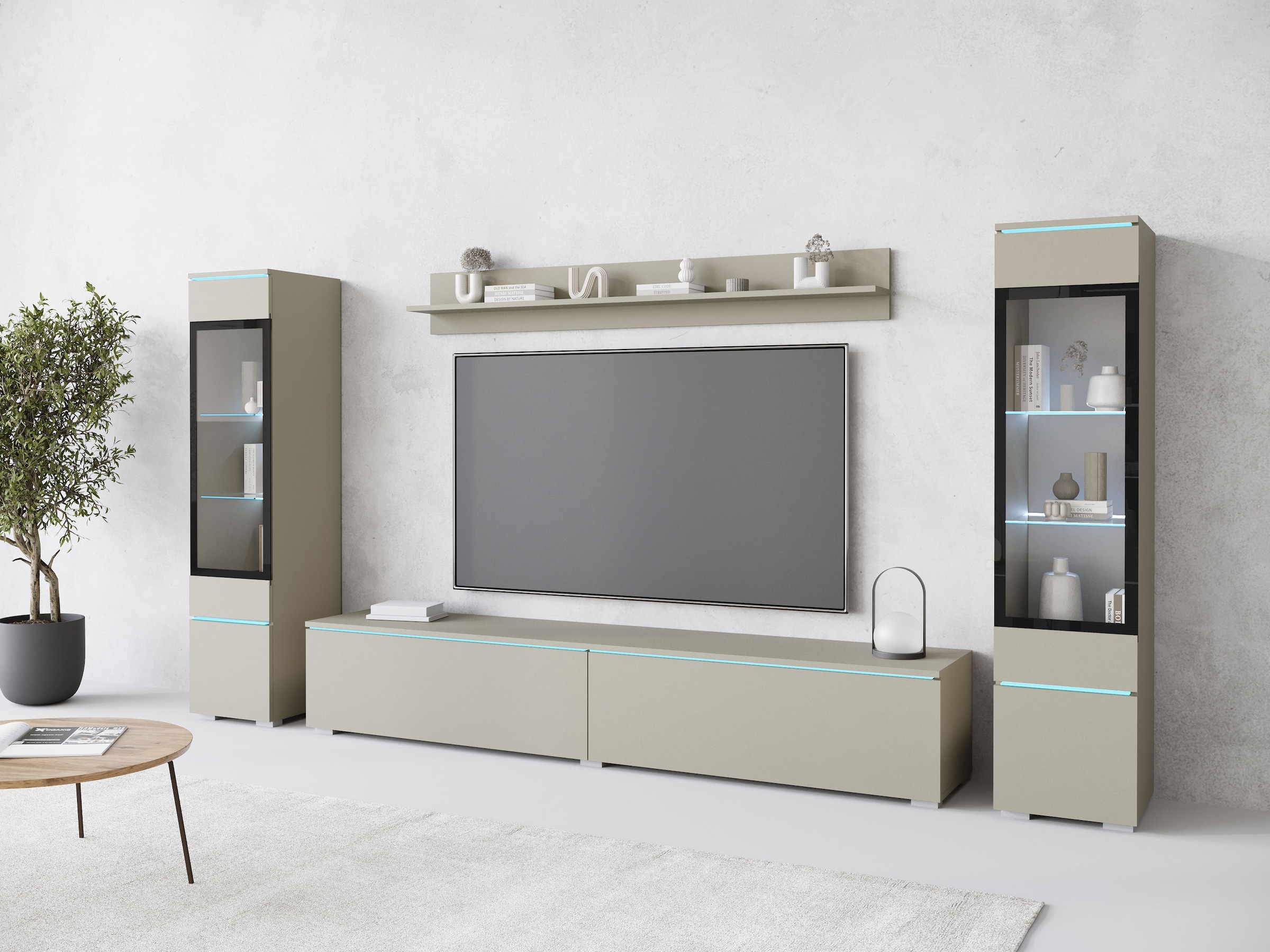 Home affaire Meuble mural »VERA II« Ensemble complet, 4 cuis tlg.