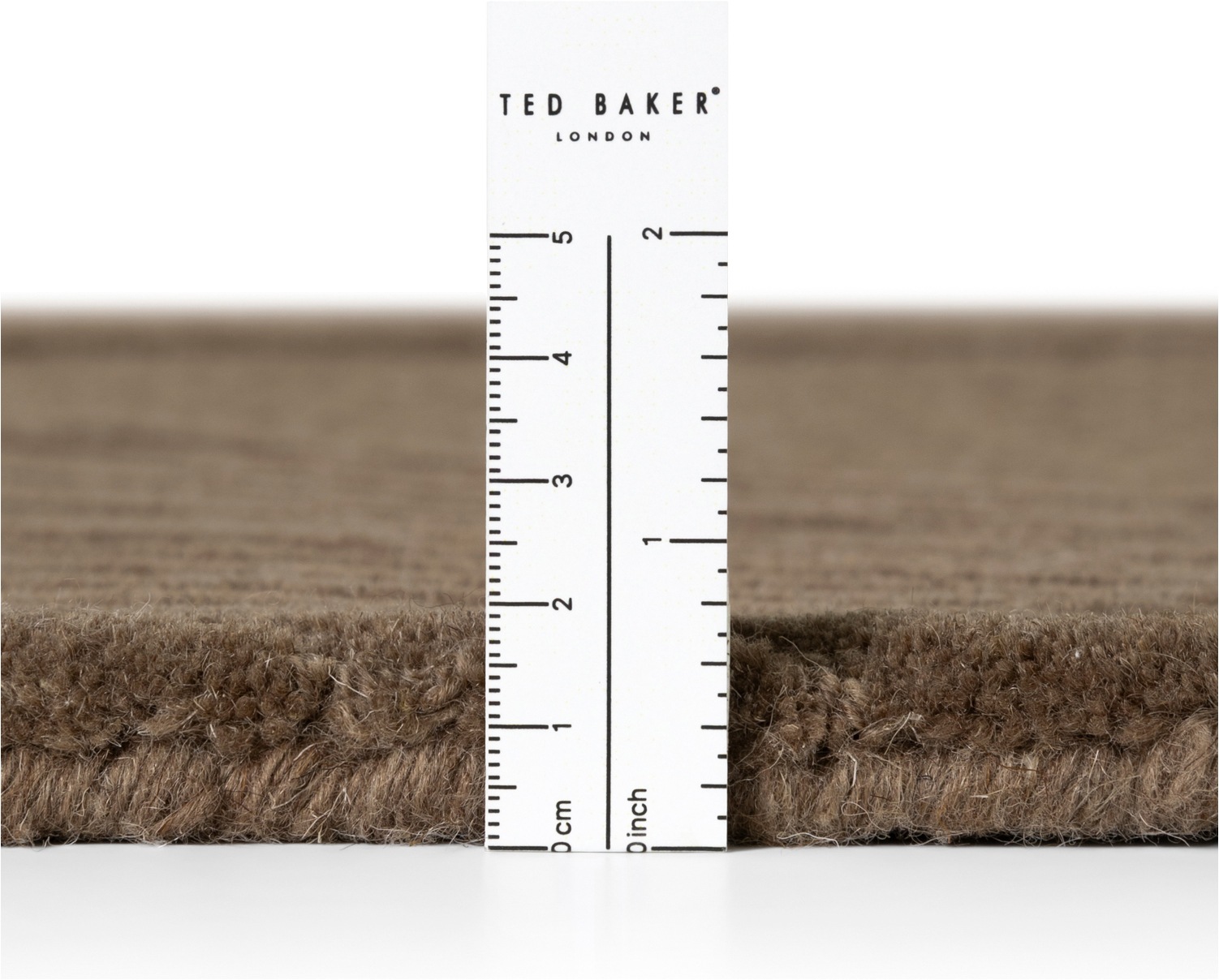 Ted Baker Tapis en laine »Wollteppich Victoria« Rectangulaire 18 mm Höhe tapis naturel laine, design relief, salon, chambre