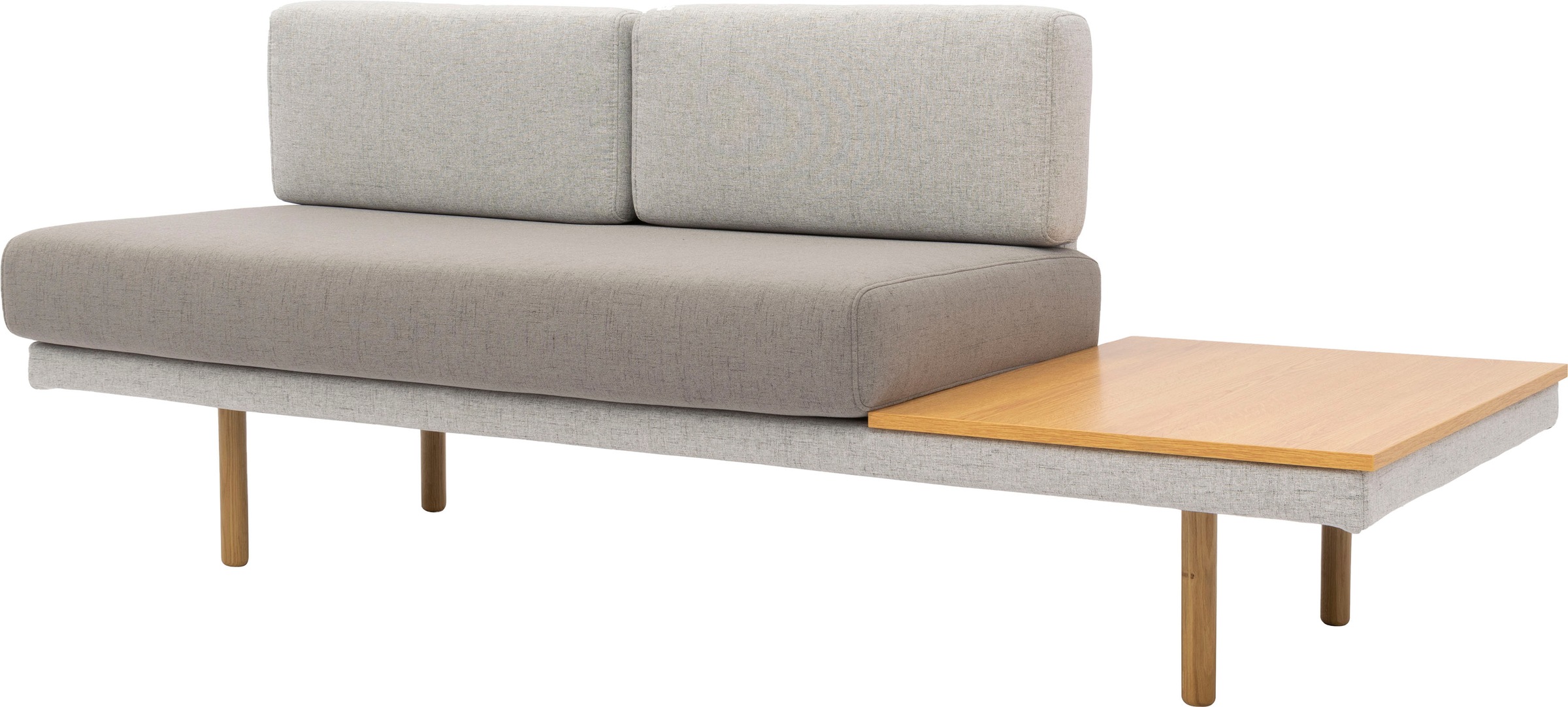 Image of andas Sofa »Pausenzeit«, Modernes Daybed, Ablage und Rücken rechts oder links montierbar bei Ackermann Versand Schweiz