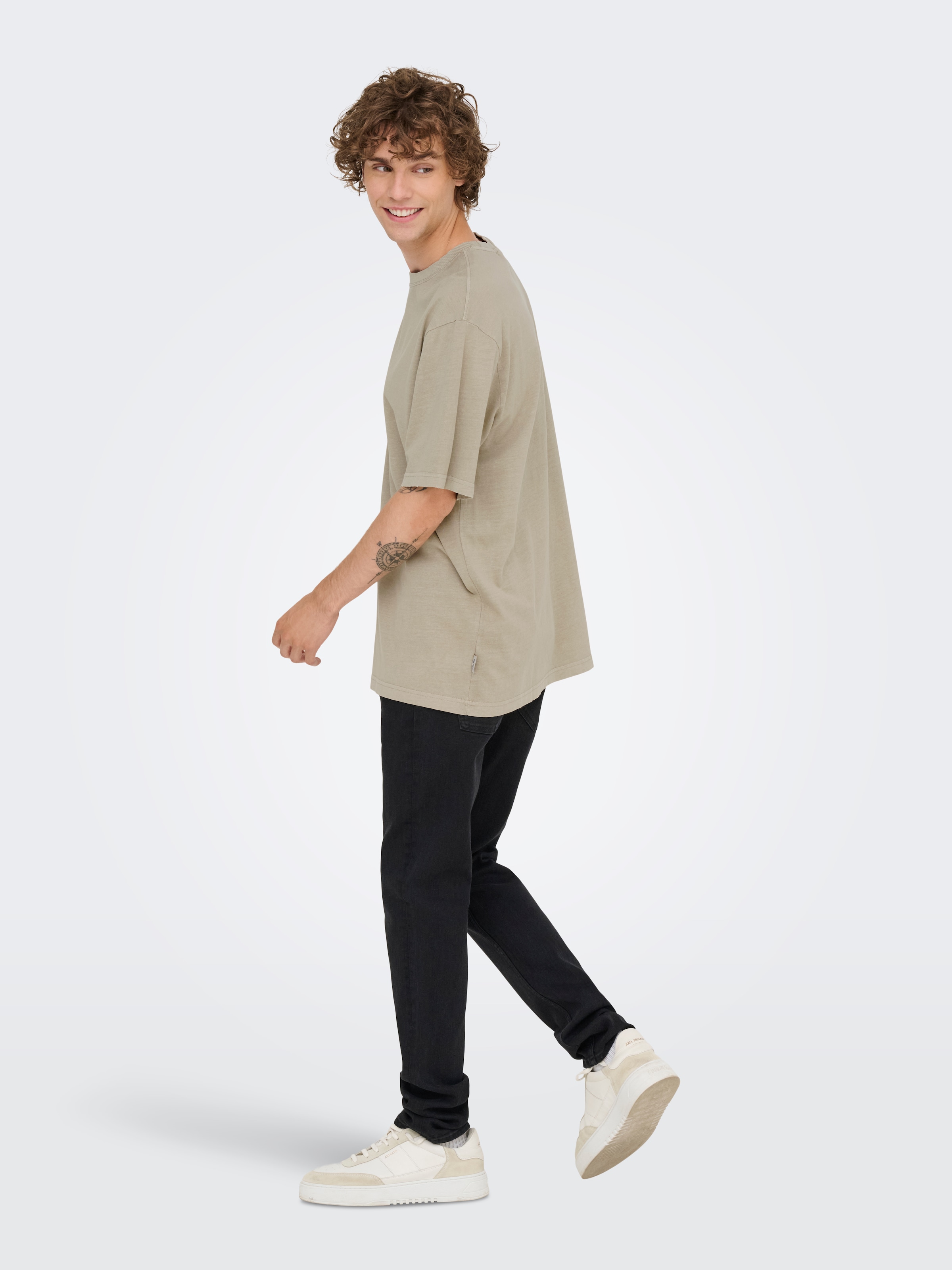 ONLY & SONS Shirt à col rond »ONSDISTRESS RLX SS TEE«