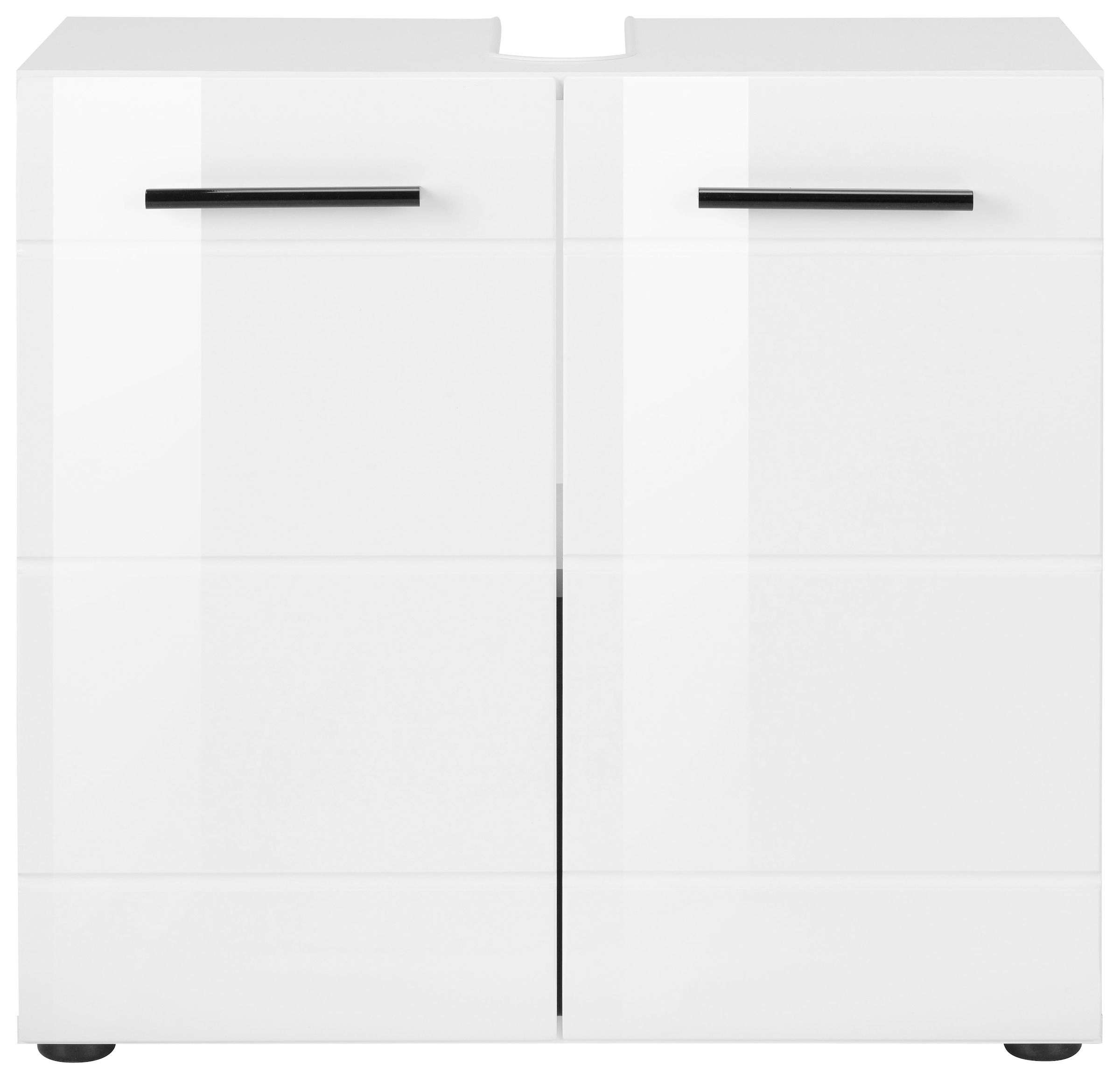 welltime Waschbeckenunterschrank »Sovana« Waschtisch mit verstellbarem Fach - Masse (B/T/H) 60/31/56 cm