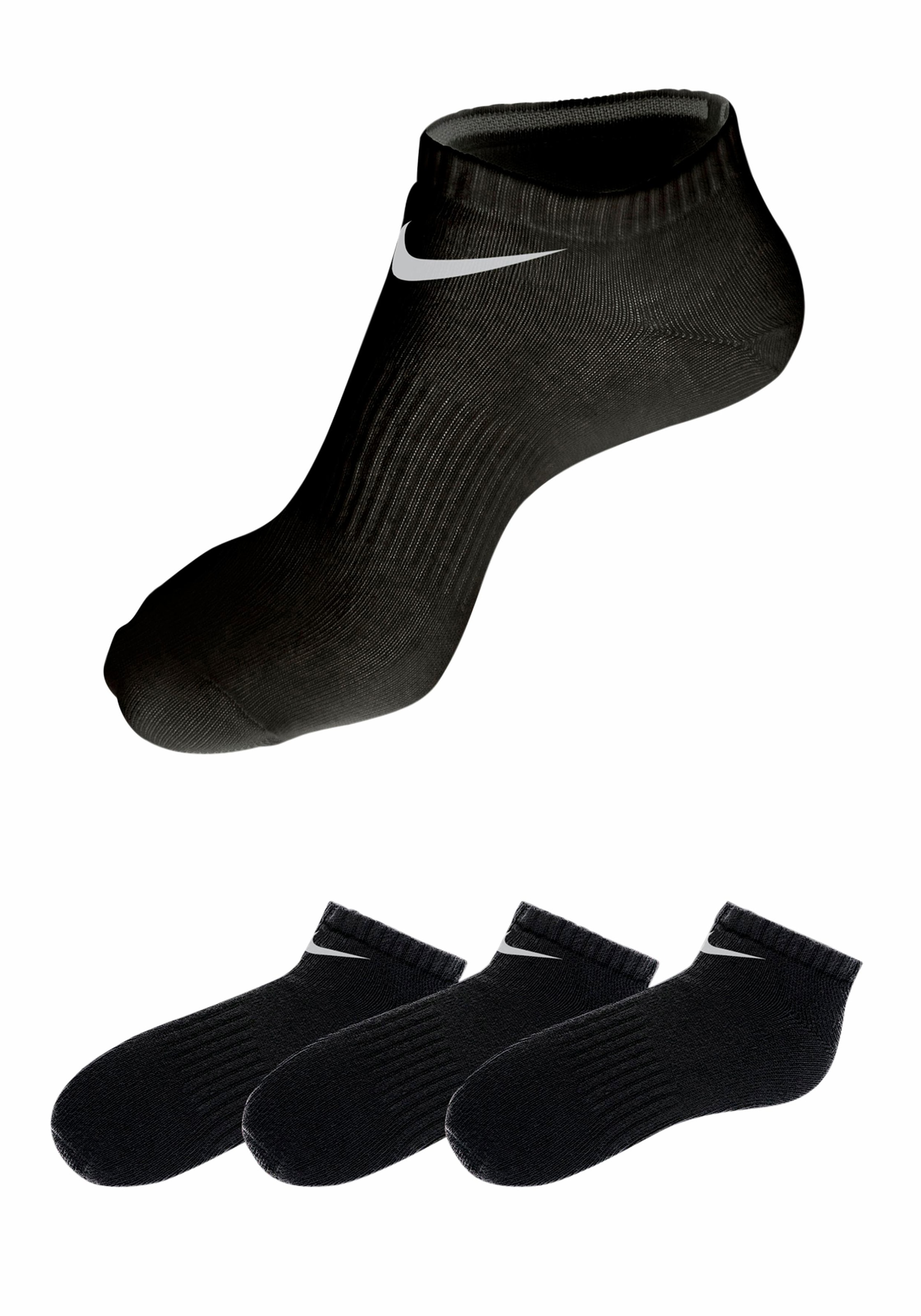 Nike Sneakersocken, (3 Paar), mit Mittelfussgummi