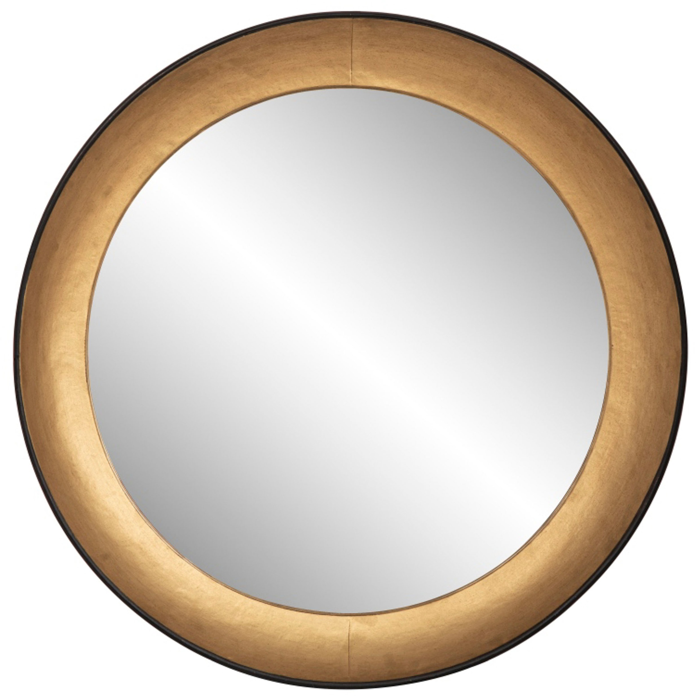 Image of Spiegelprofi GmbH Dekospiegel »AMIRA«, (1 St.), Rahmen innen goldfarben, aussen schwarz matt bei Ackermann Versand Schweiz