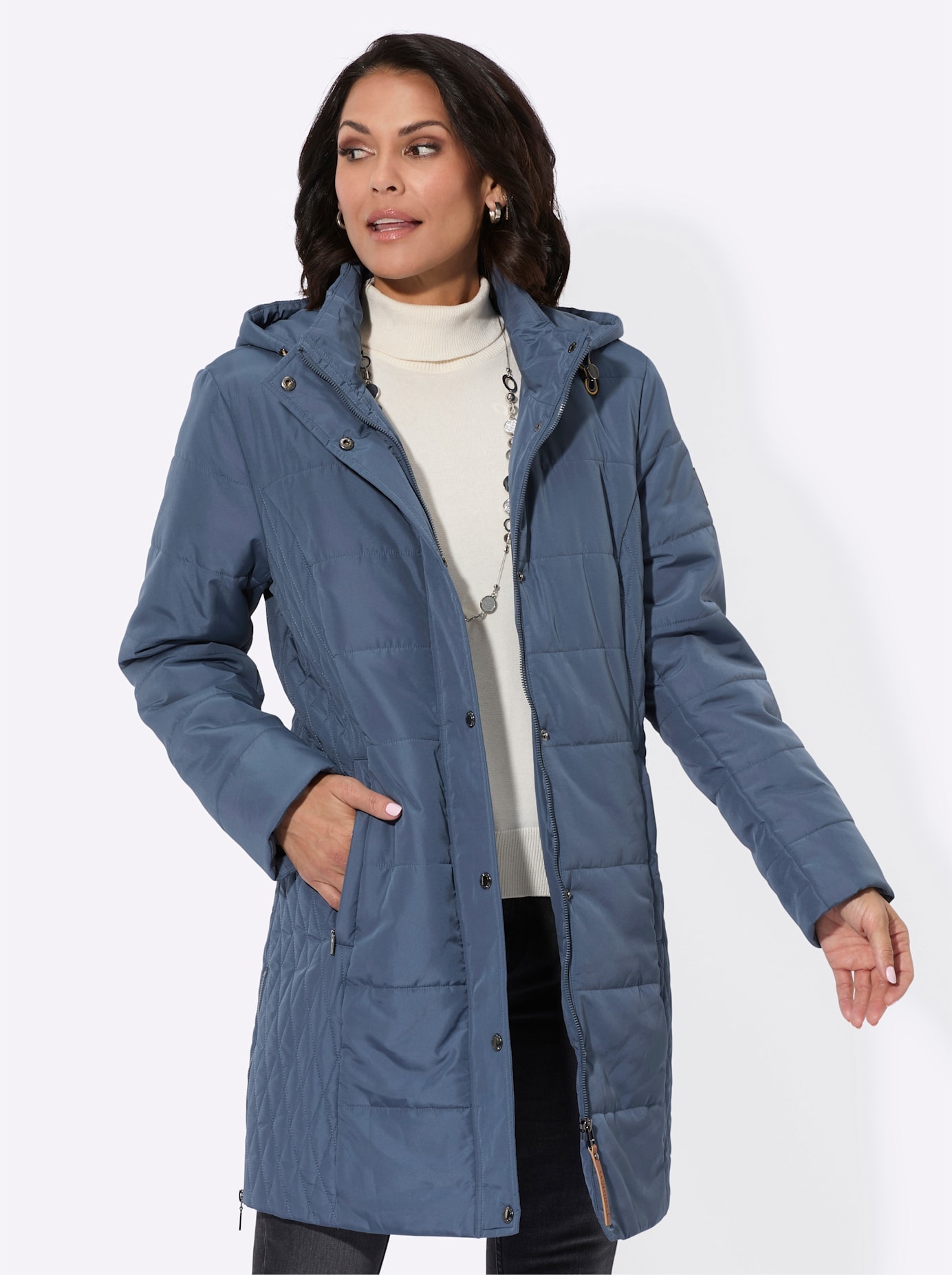 Casual Looks Steppjacke, mit Kapuze