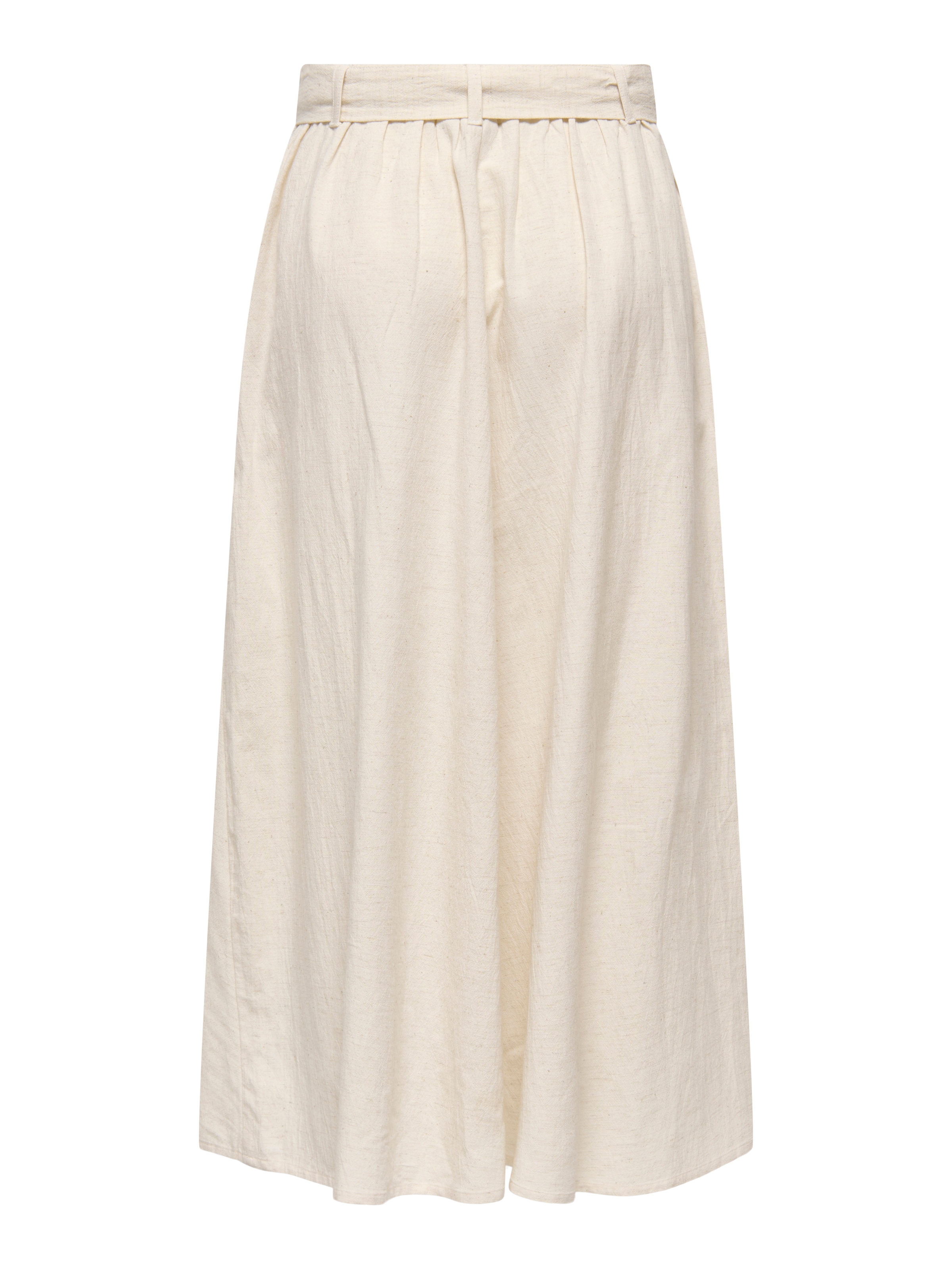 JDY Maxi jupe »JDYMILAN LINEN HW BELTED SKIRT WVN DIA« jupe d'été en lin