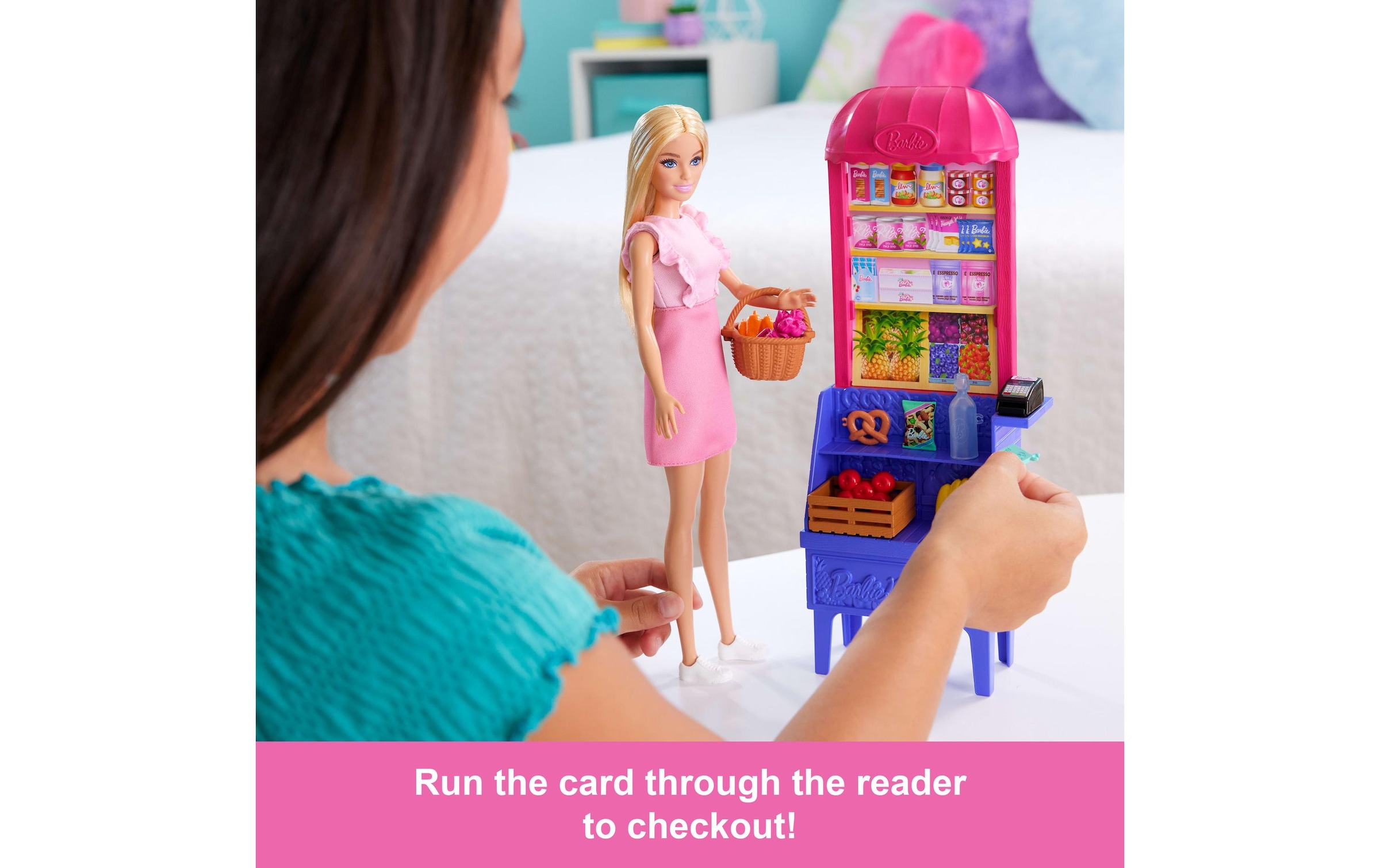 Barbie Anziehpuppe »Malibu Marktstand«