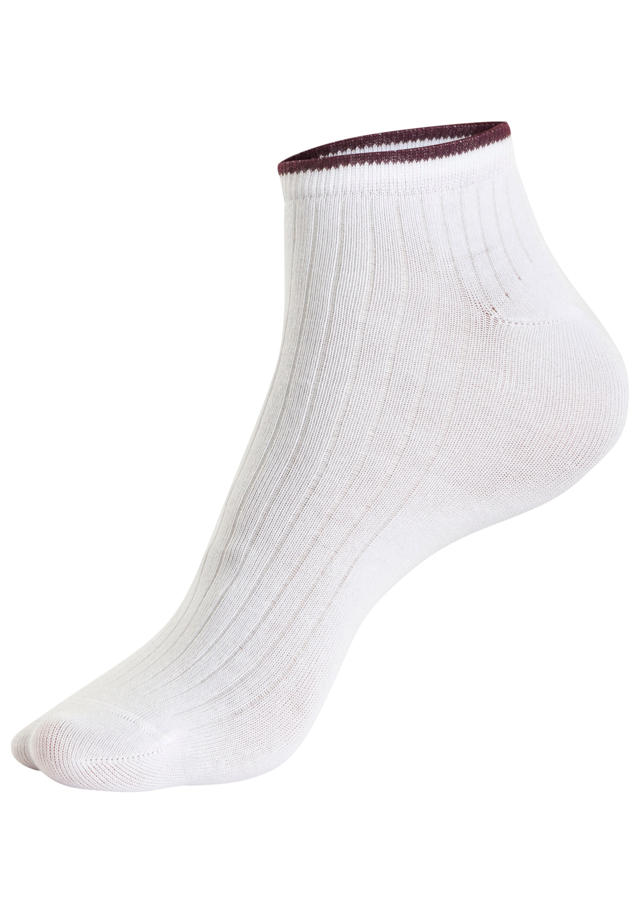 H.I.S Chaussettes courtes Paquet, 7 Couple tlg. in schöner Farbpackung