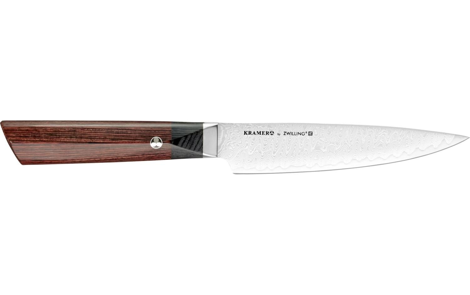 Image of Zwilling Universalküchenmesser "Kramer Meiji 13 cm" Präzises Universalmesser mit Damast-Design