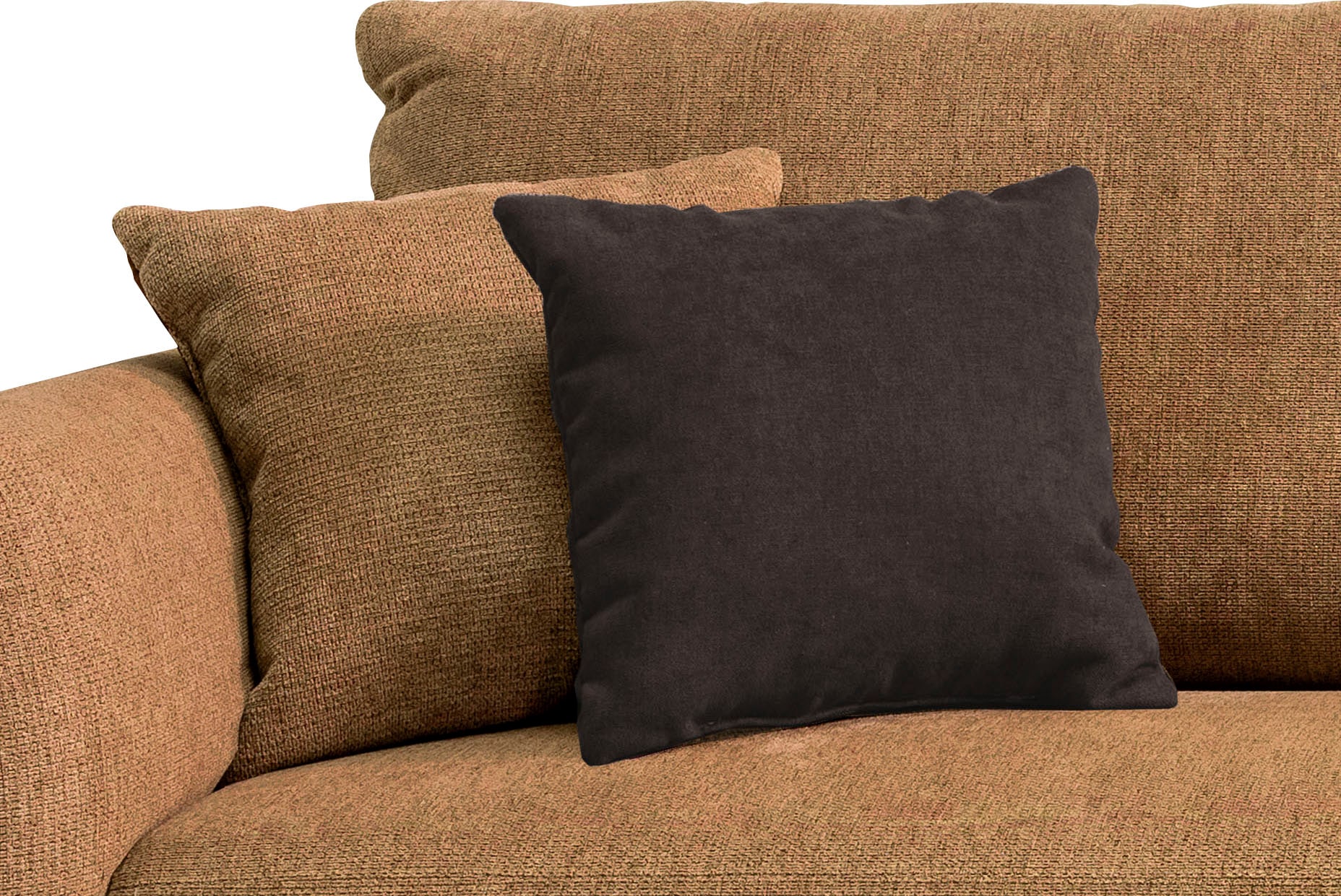 INOSIGN Ecksofa »Amarena L-Form«, inklusive Armlehnenverstellfunktion, 4x Zierkissen gratis