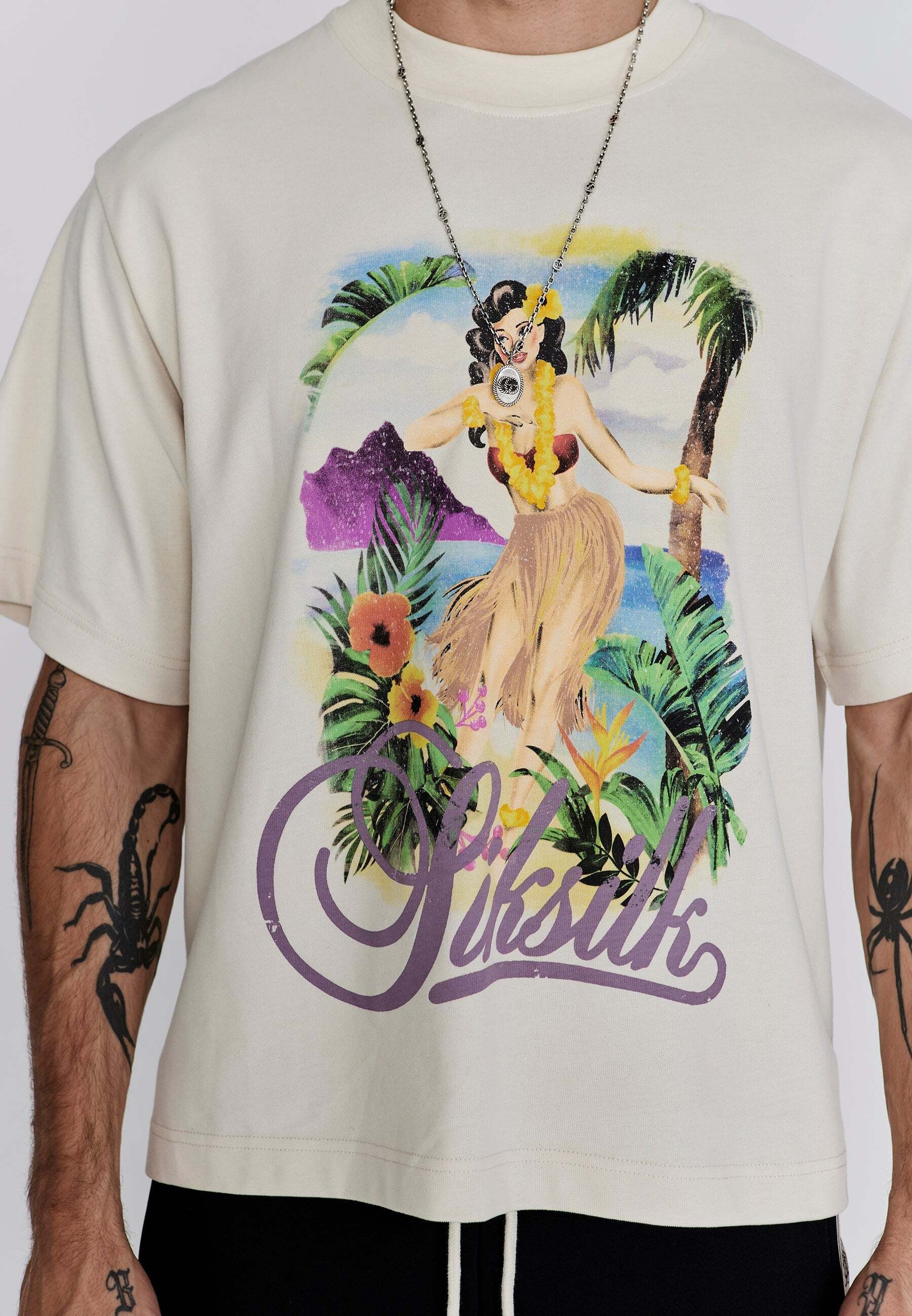 Siksilk T-Shirt »Siksilk T-Shirt Graphic T-Shirt«