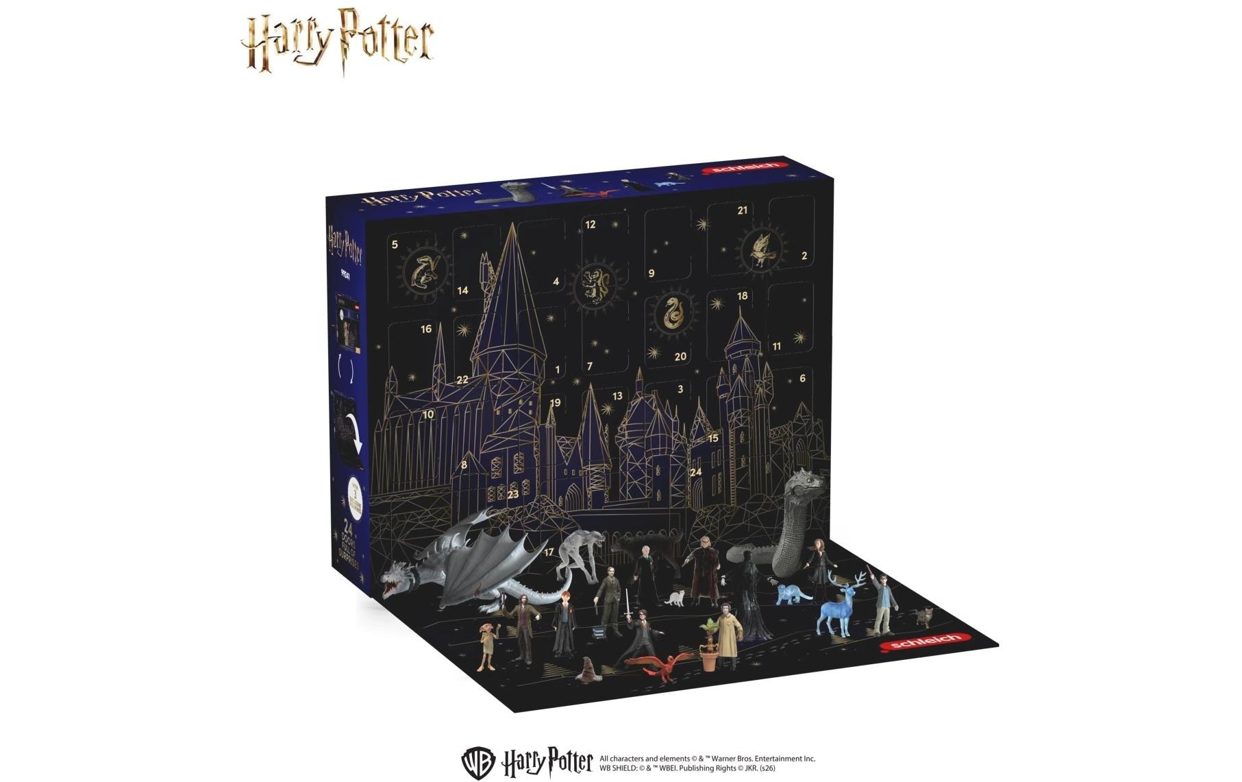 Schleich® Jouet calendrier de l'Avent »Harry Potter Mini Figuren Adventskalender Serie 2«