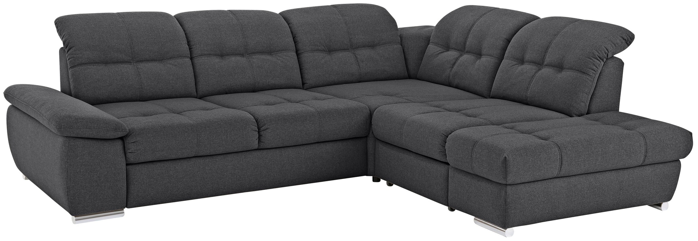 Image of DELAVITA Ecksofa »Lotus«, mit Sitztiefenverstellung, in 3 Bezugsarten und vielen Varianten bei Ackermann Versand Schweiz