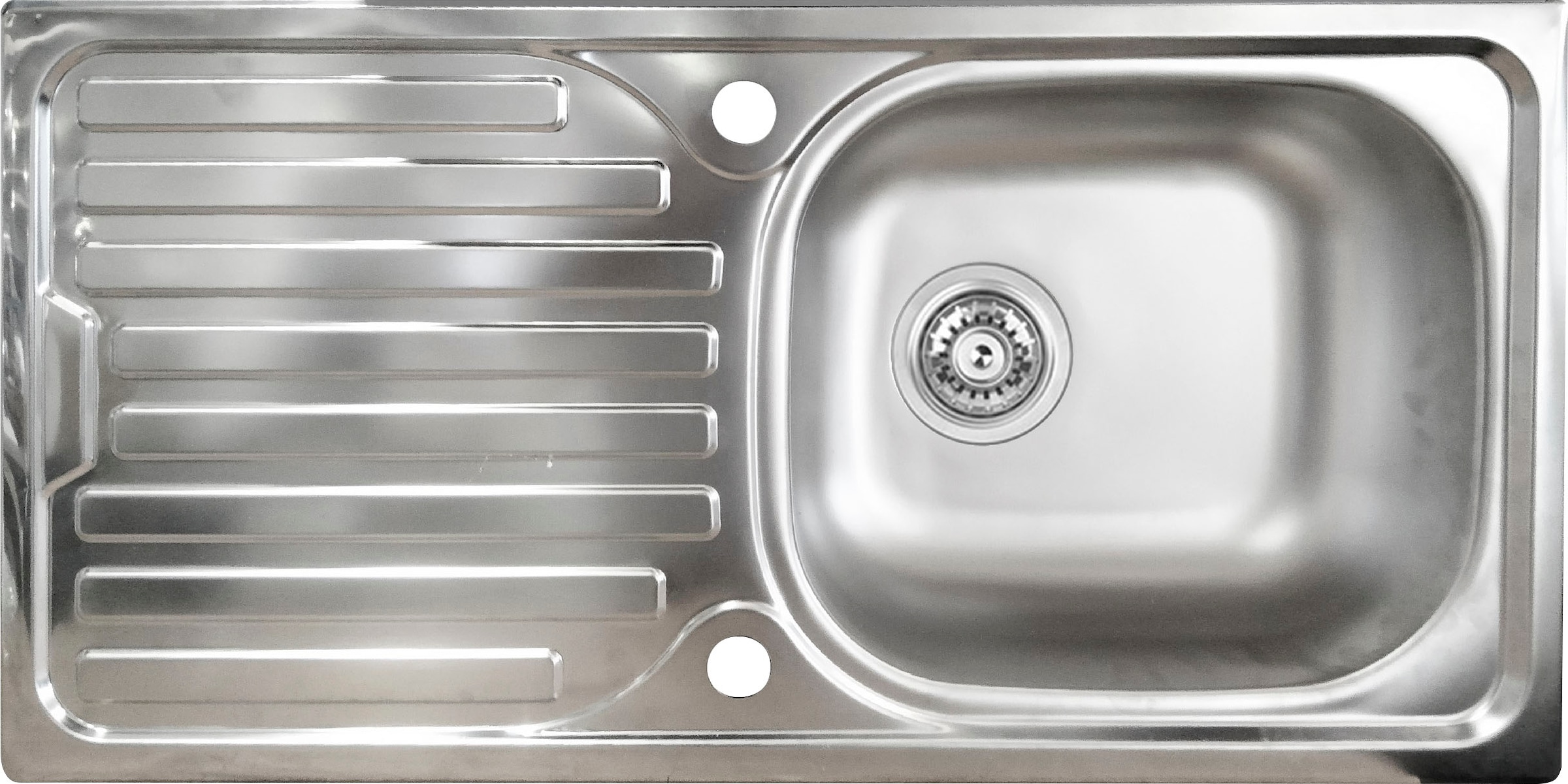 KOCHSTATION Kitchenette »KS-Sole« Breite 256 cm, Hängeschränke mit Milchglas, ohne E-Geräte