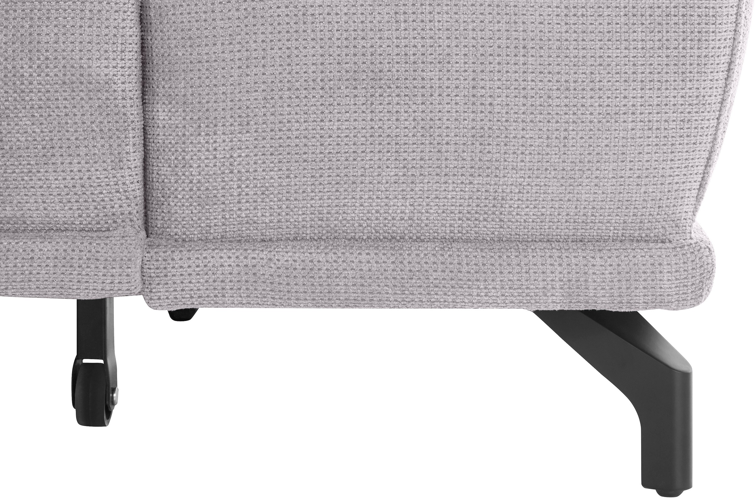 Places of Style Ecksofa Costello, mit Sitztiefenverstellung und Armlehnfunktion, incl. 3 Nierenkissen