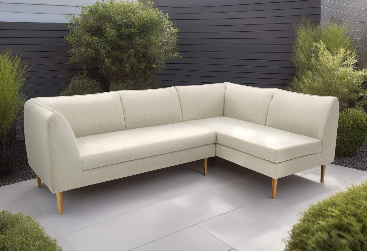 DOMO collection Sofa-Eckelement »Filho, individuell erweiterbar«, Polstermöbel für Terrasse, Garten und Balkon, speziell für Outdoor