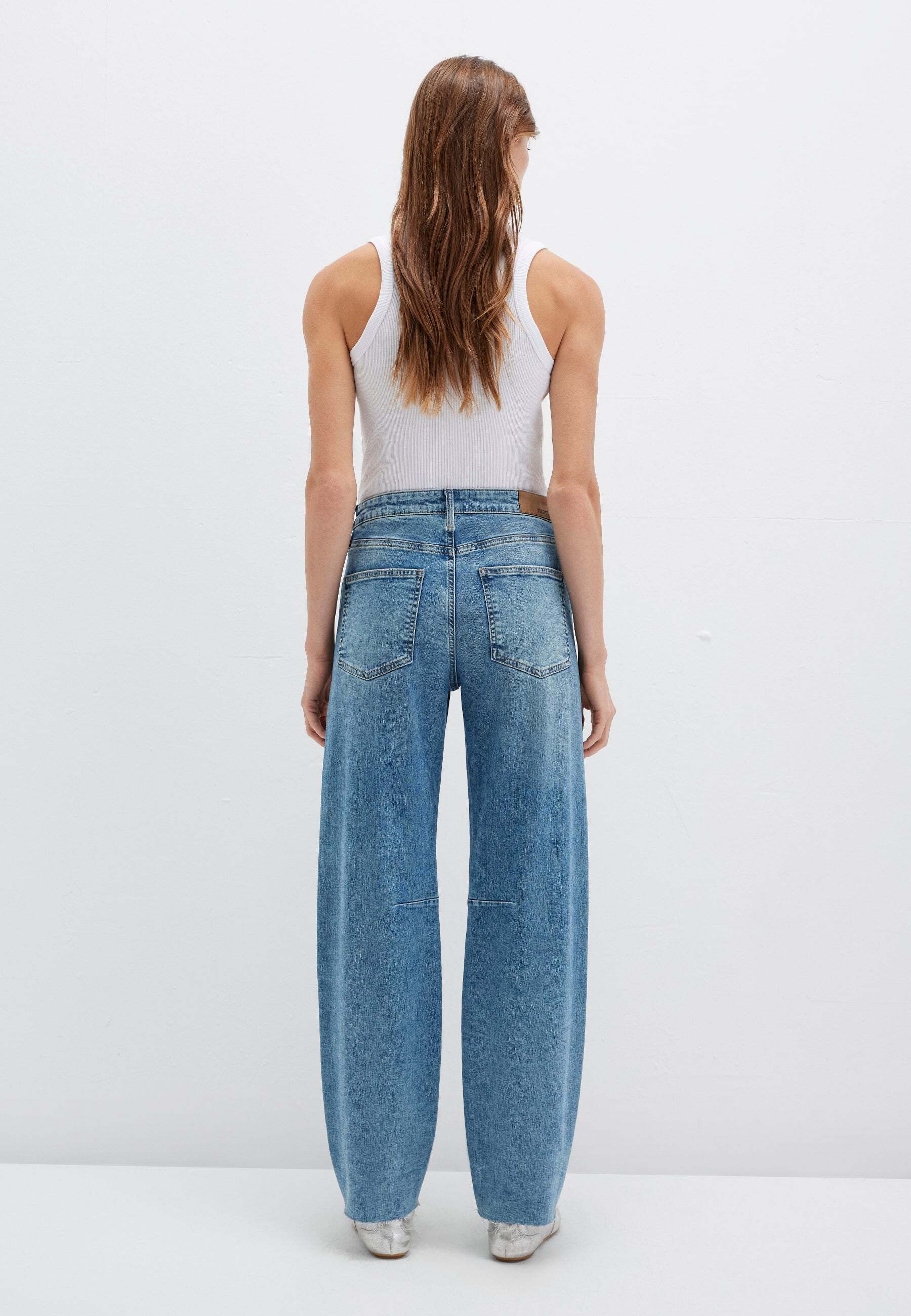 Mavi Boyfriend-Jeans »Mavi Jeans Leila With Cut«