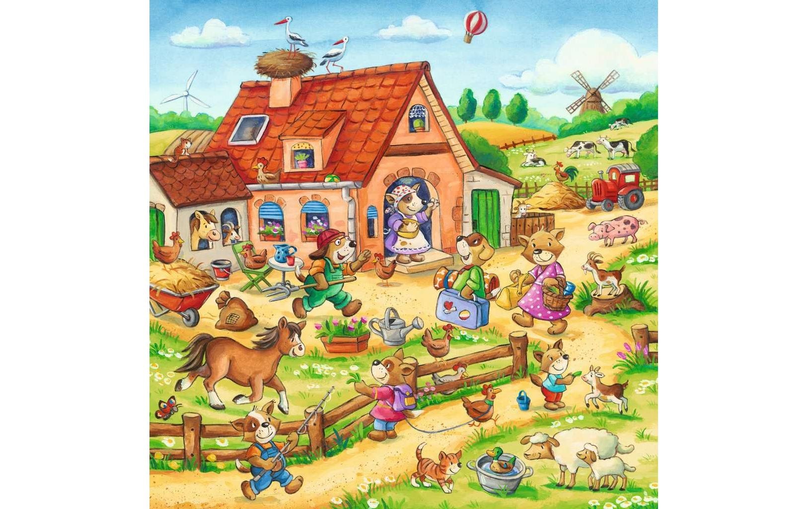 Ravensburger Puzzle »Ferien auf dem Land«, (49 tlg.)
