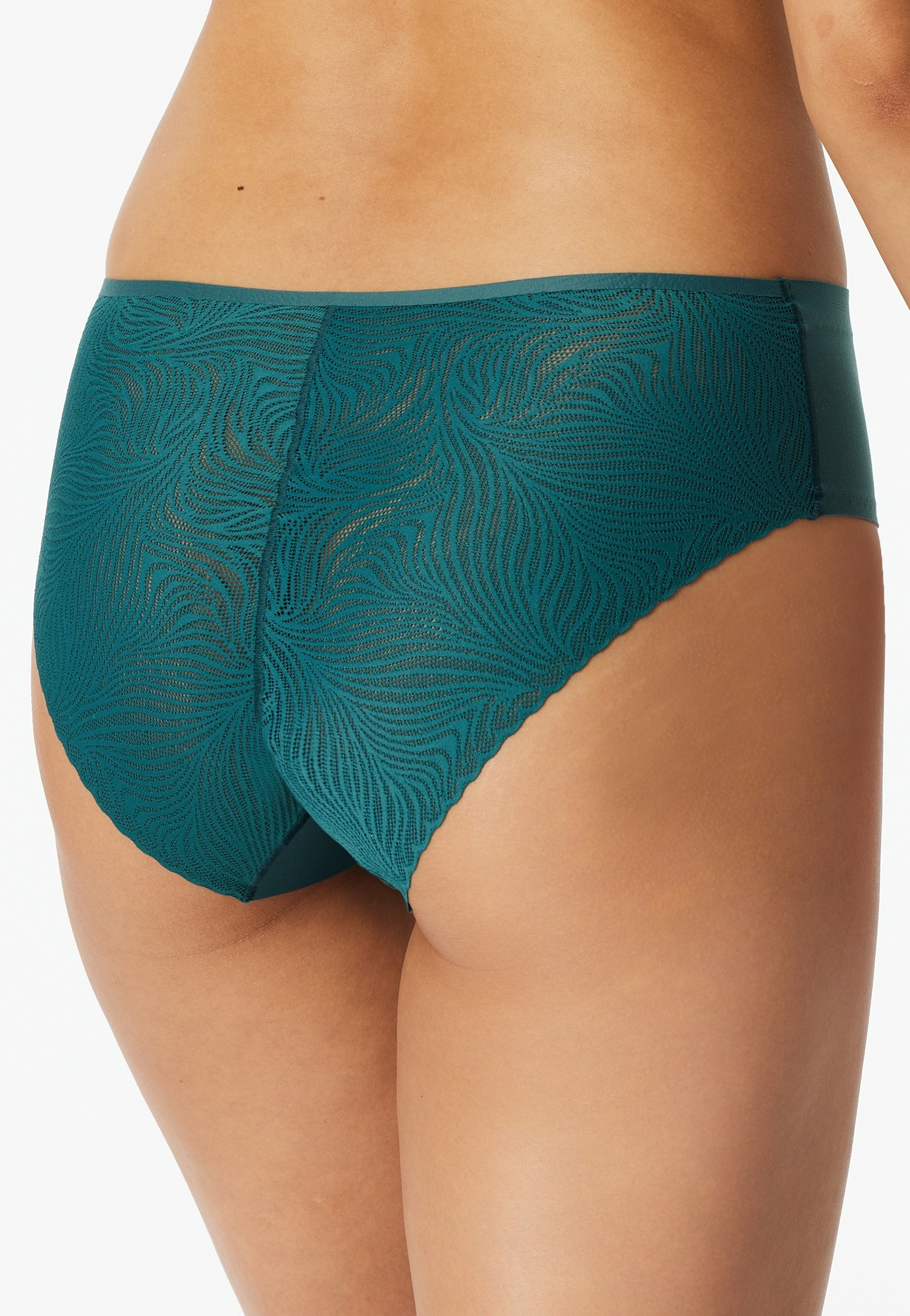 Schiesser Slip tai »Invisible Soft Lace« 0,  Single Jersey, Lasercut-Abschlüsse, Spitzeneinsatz hinten