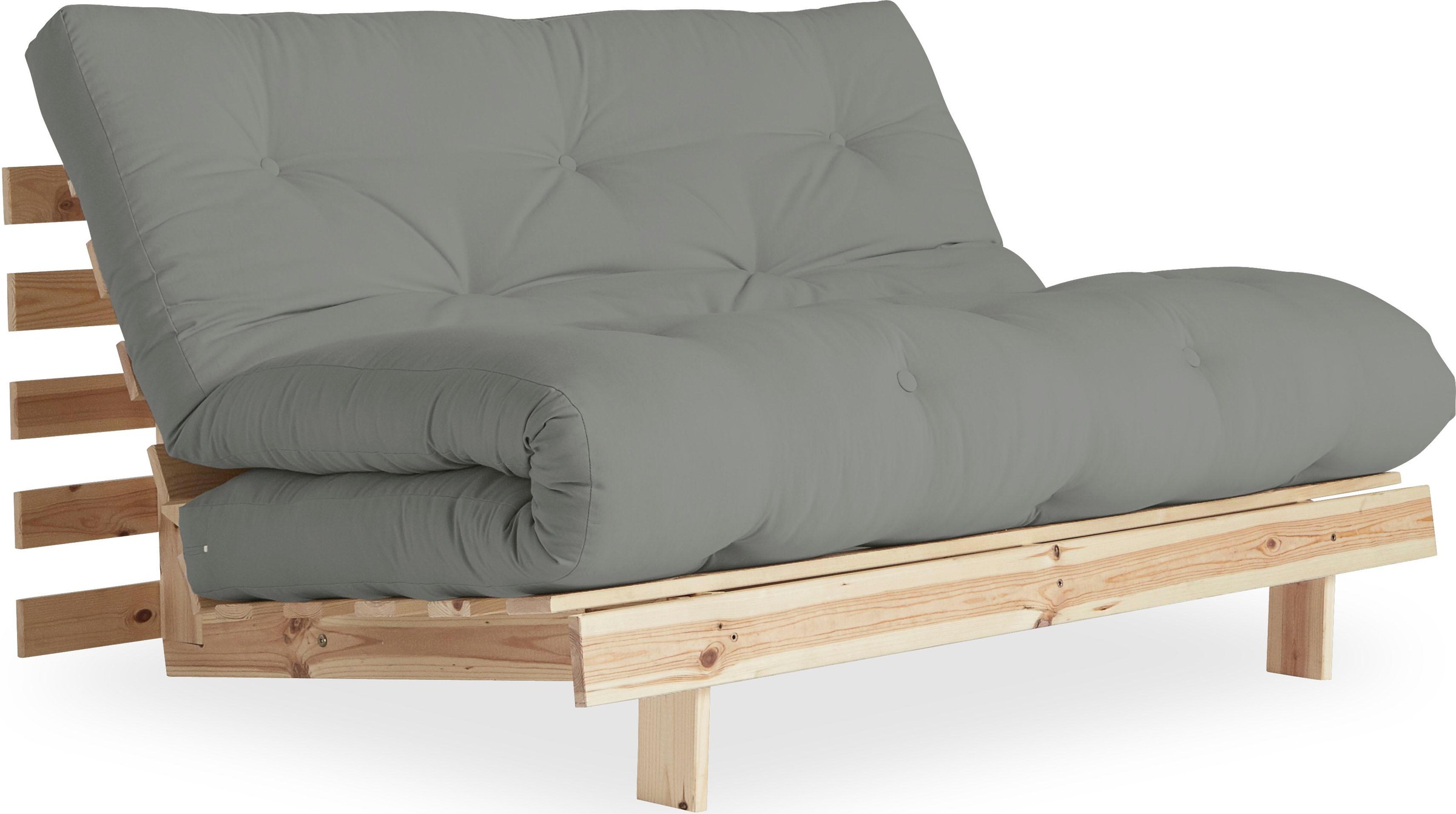 Karup Design Daybett »Roots Schlafsofa, Gästebett, Sofa inkl. Futonmatratze«, Liegefläche 90/140/160 x200 cm, FSC® zertifizierte Kiefer