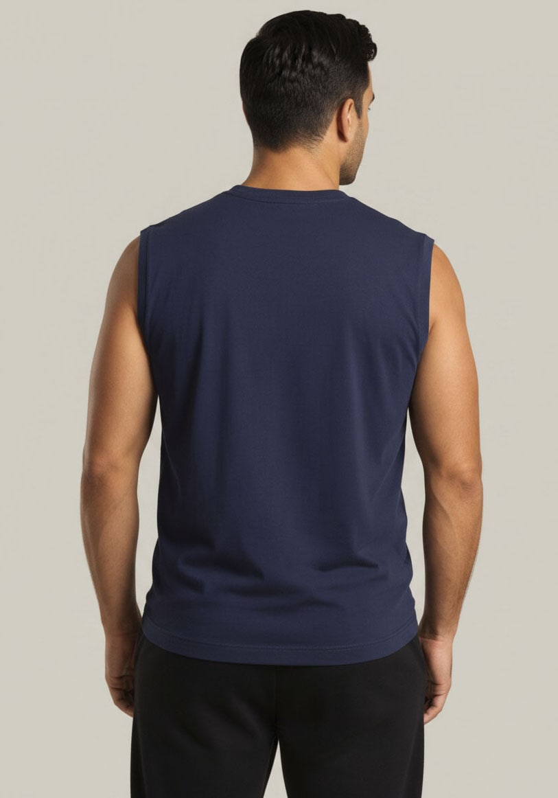 Man's World Plus Muscleshirt »auch in Grosse Grössen bis Gr. 7XL Bauch-Fit« 2er-Pack,  Regular Fit, Rundhalsausschnitt, Rippbündchen am Rumpfabschluss