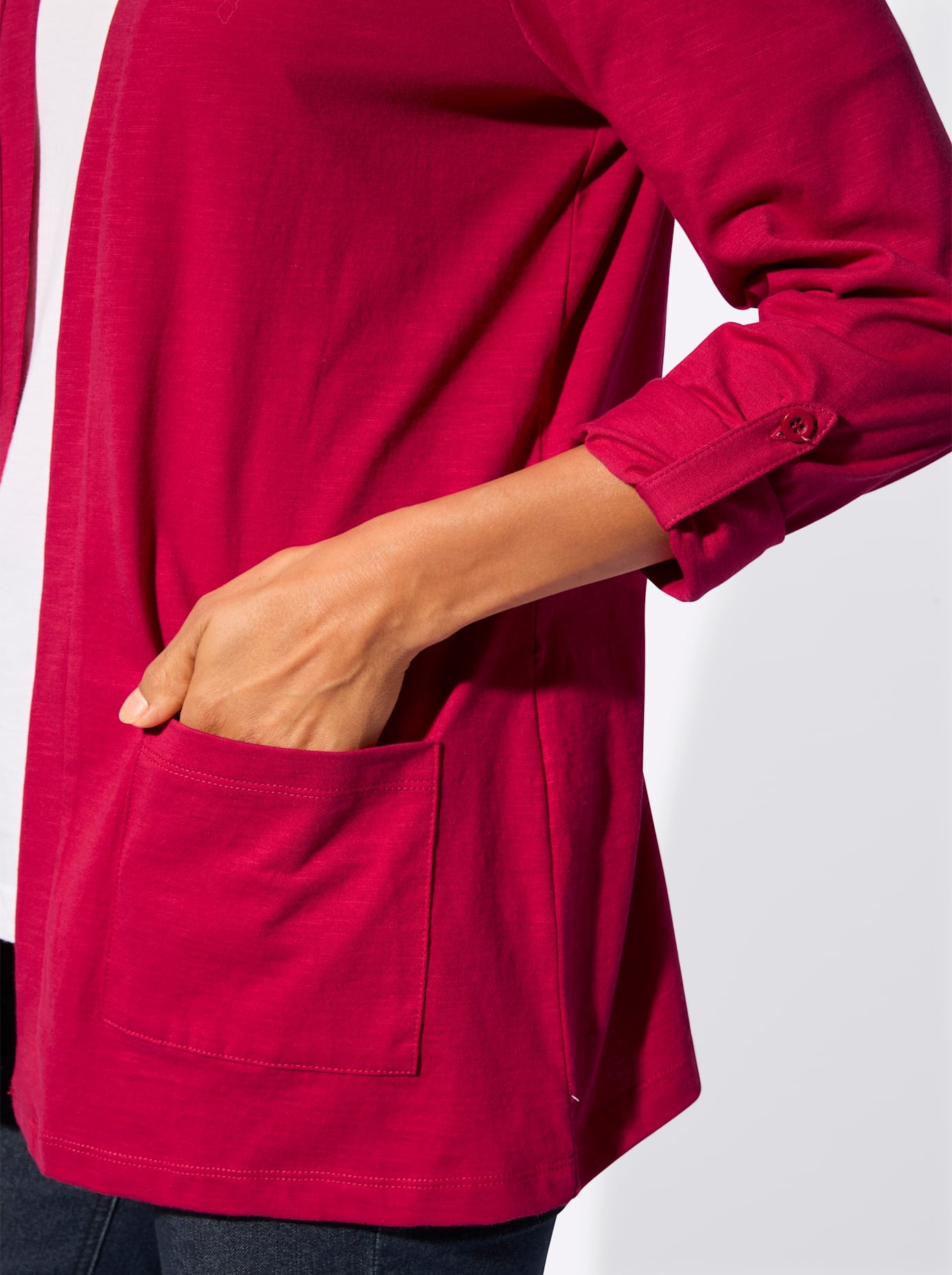 Inspirationen Veste chemise »Shirtjacke« 1 pièces