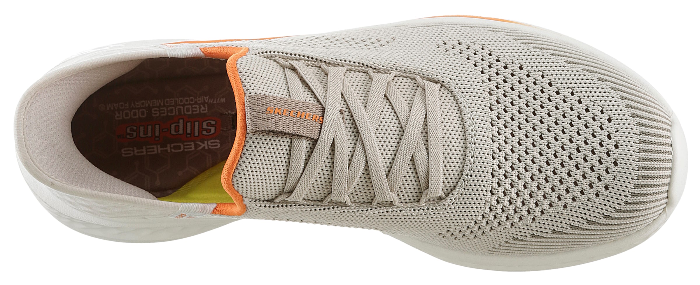 Skechers Baskets slip-on »SLADE-QUINTO«  mocassin, chaussure de loisirs avec garniture contrastée discrète