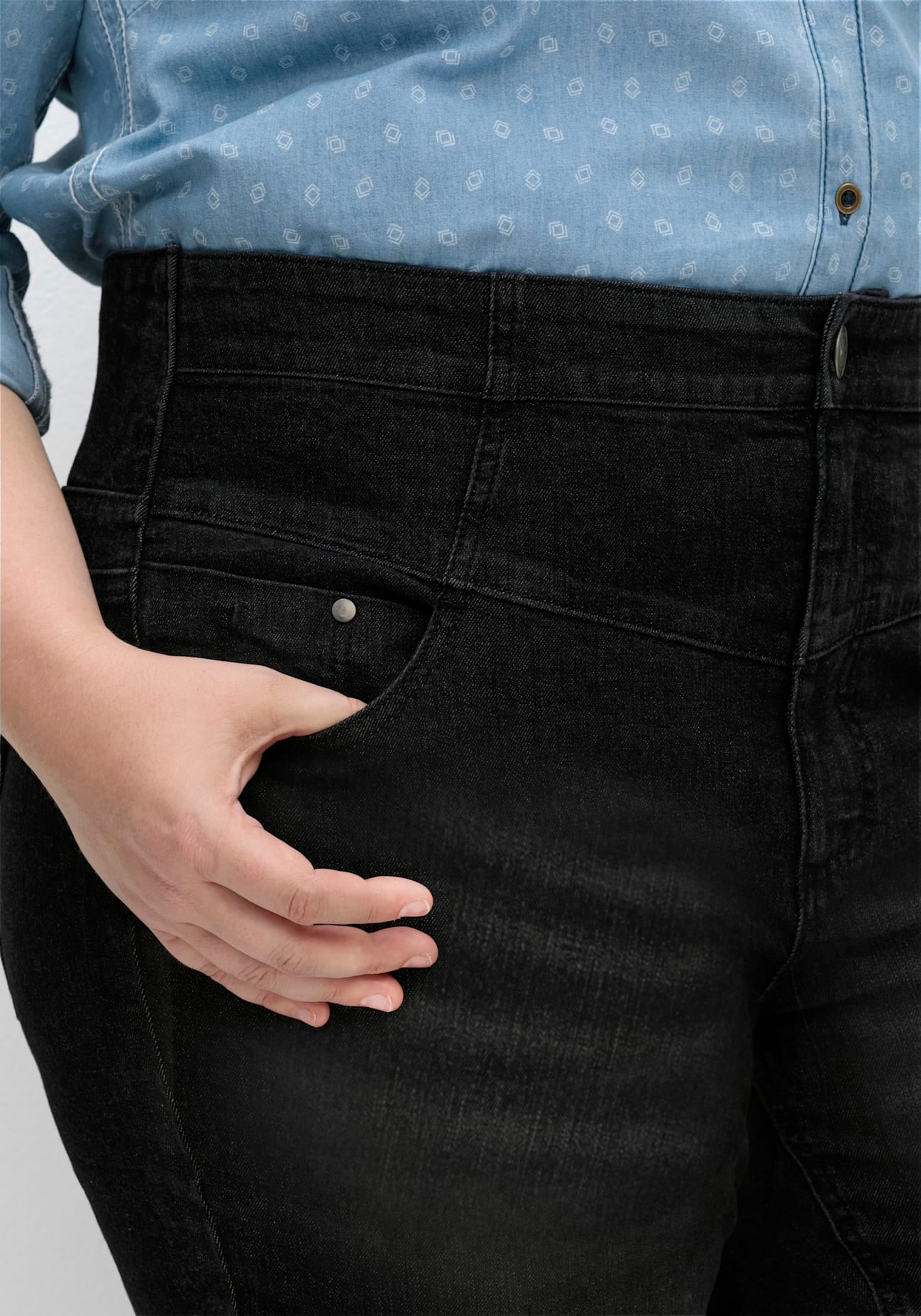 Sheego Stretch-Jeans, (1 tlg.)