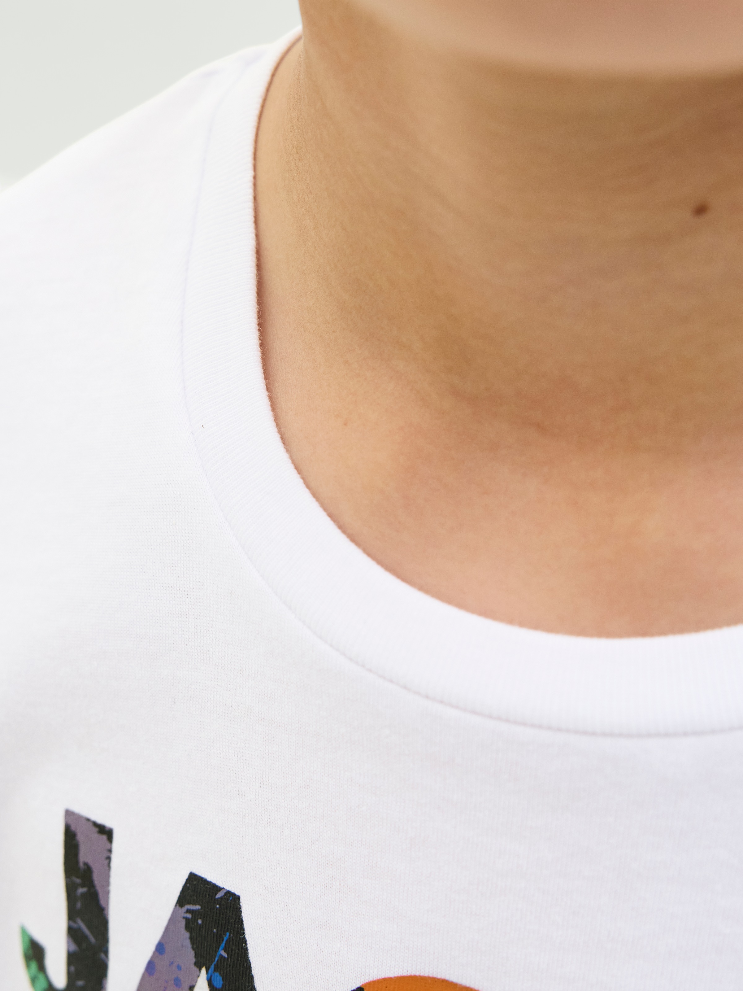 Jack & Jones Junior Langarmshirt »JJGEPLAS TEE LS CREW NECK JNR«