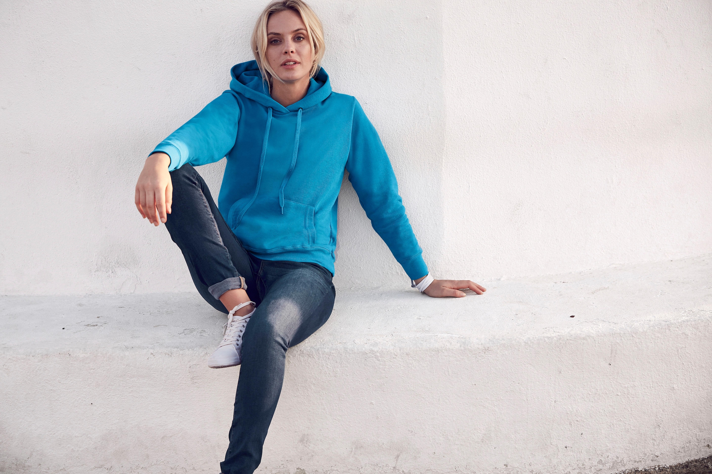 Fruit of the Loom Sweatshirt »Classic hooded Sweat Lady-Fit«