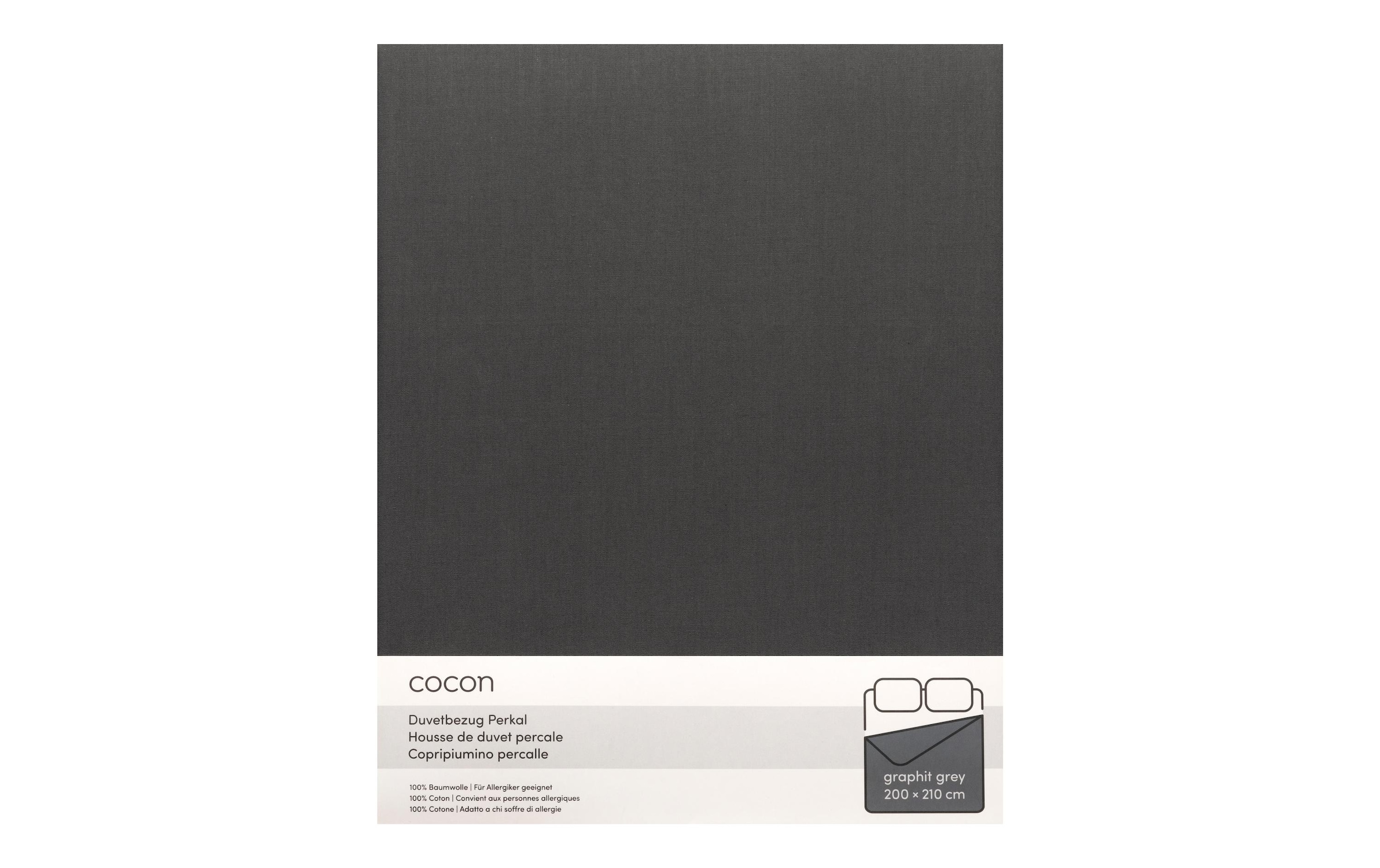 Cocon Bettbezug »Duvetbezug Perkal«, (1 St.)