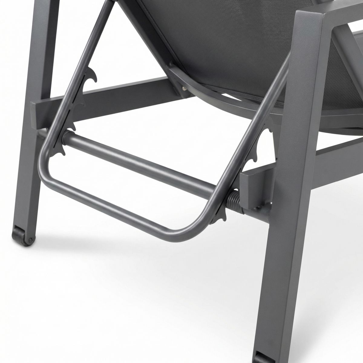 Ambiente Haus Set de salon »Liege 2er Set mit Tisch Alu grau« Ensemble, 2 Gatern Lounger mit 1Tisch, 3 tlg.
