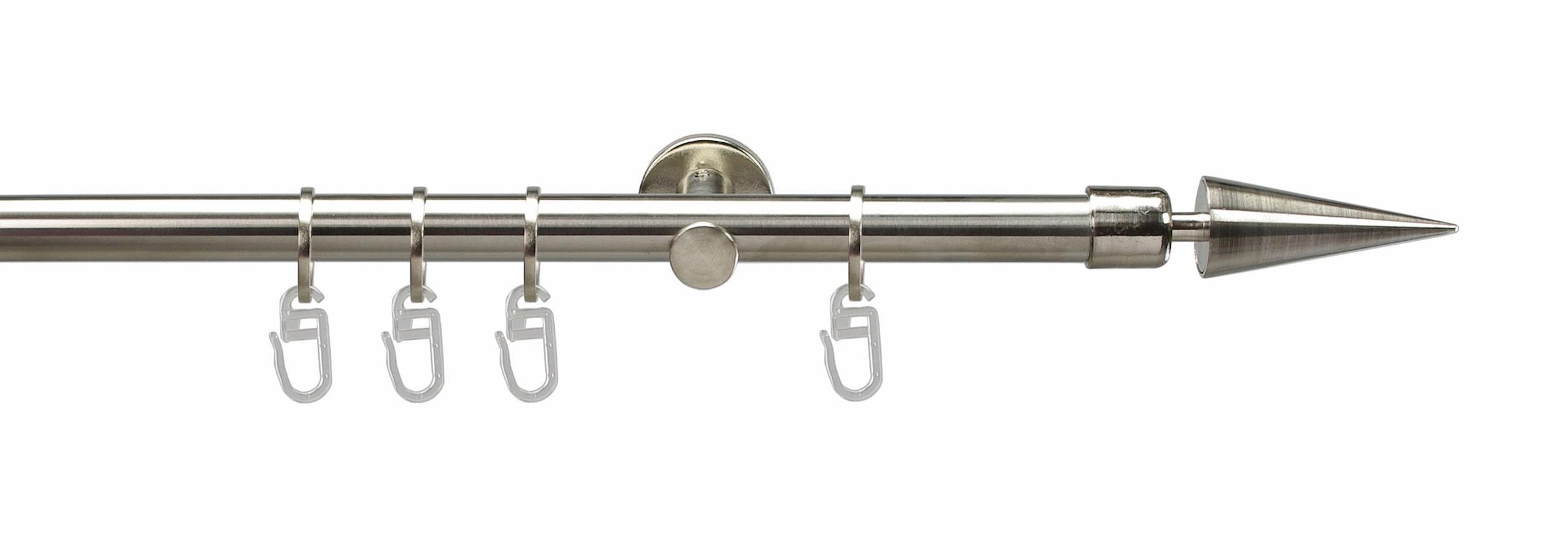 Image of Liedeco Gardinenstange "Mailand" Ø 16 mm 1 läufig-läufig Fixmass