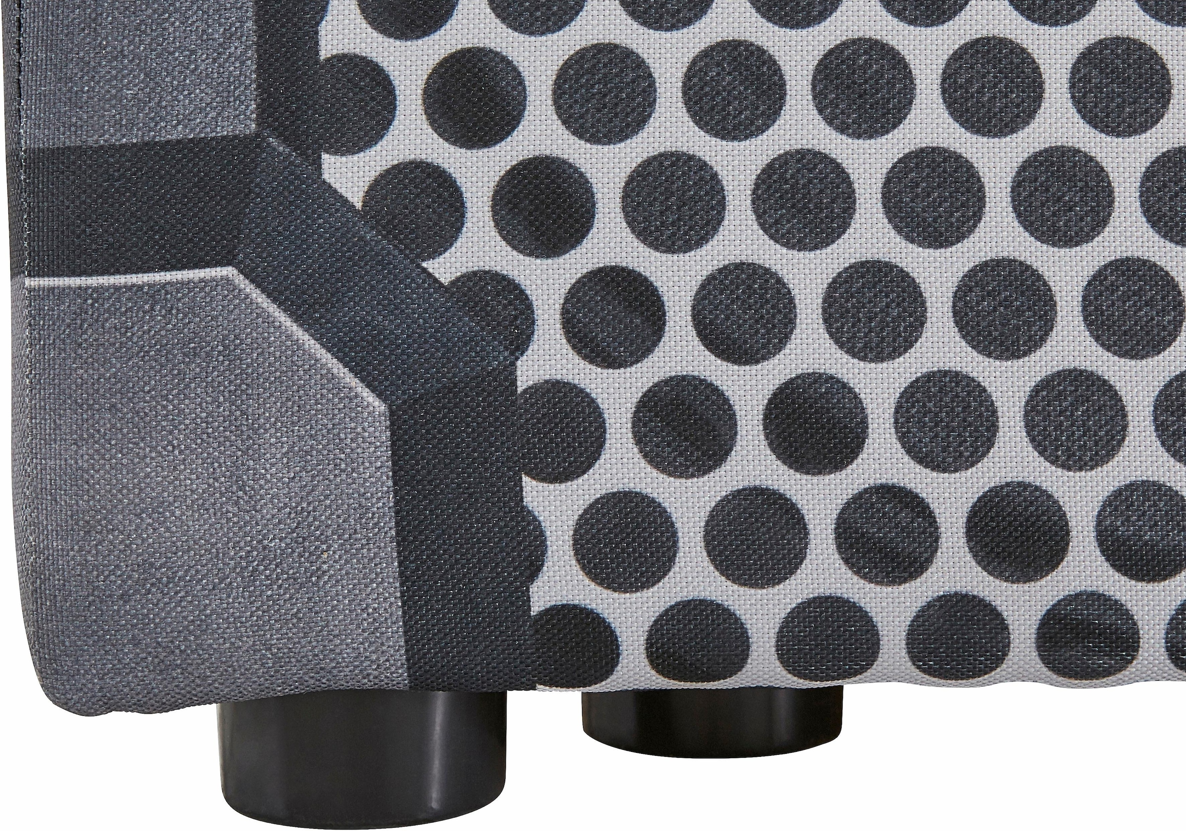 exxpo - sofa fashion Schlafsofa »Extravagantes Sofa für Individualisten mit Bettfunktion und Bettkasten« in aussergewöhnlichen Bezugsvarianten, Solitärmöbel