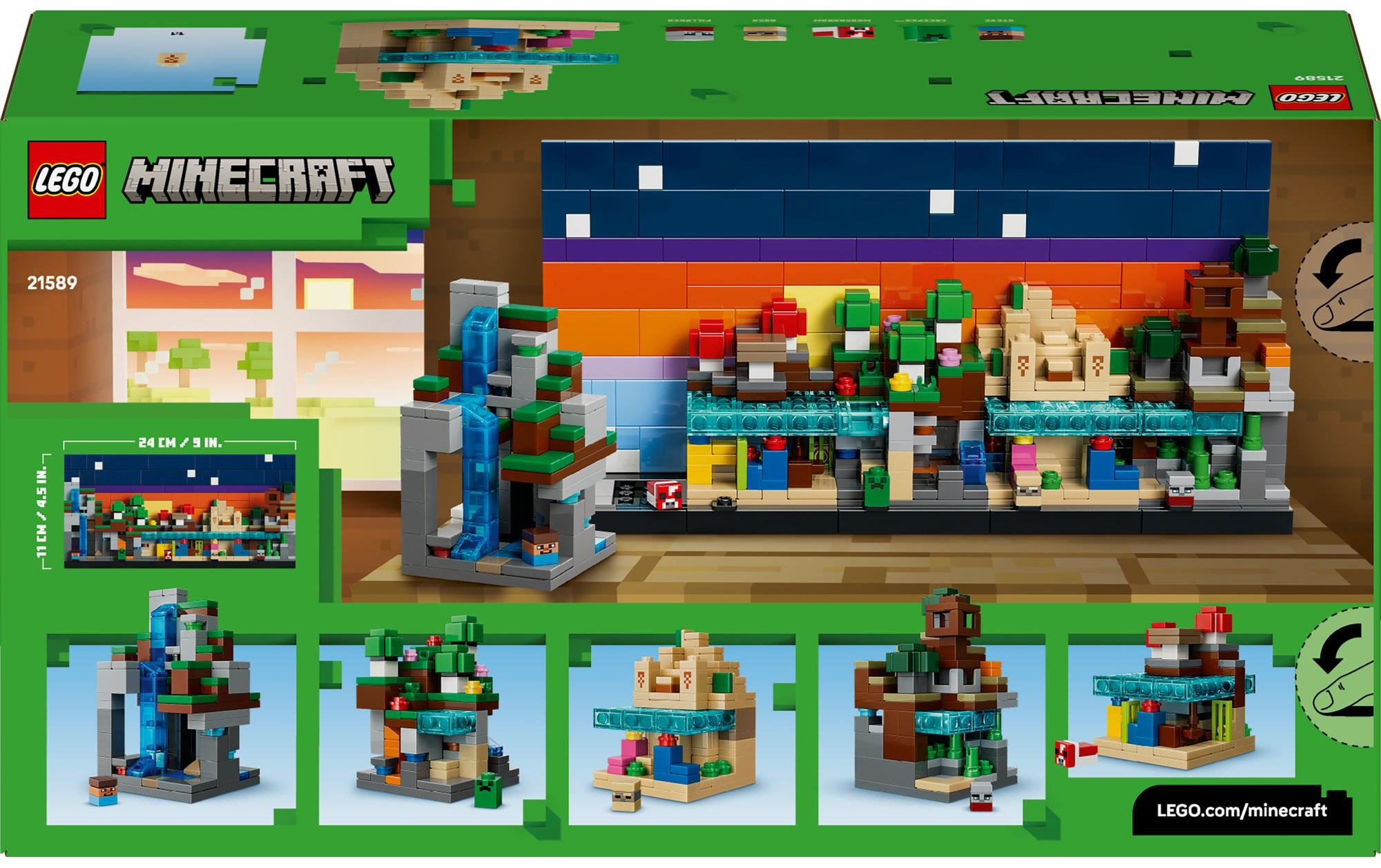   Konstruktionsspielsteine »Minecraft Mini-Biome 21589« Kategorie: Fantasy-Welt