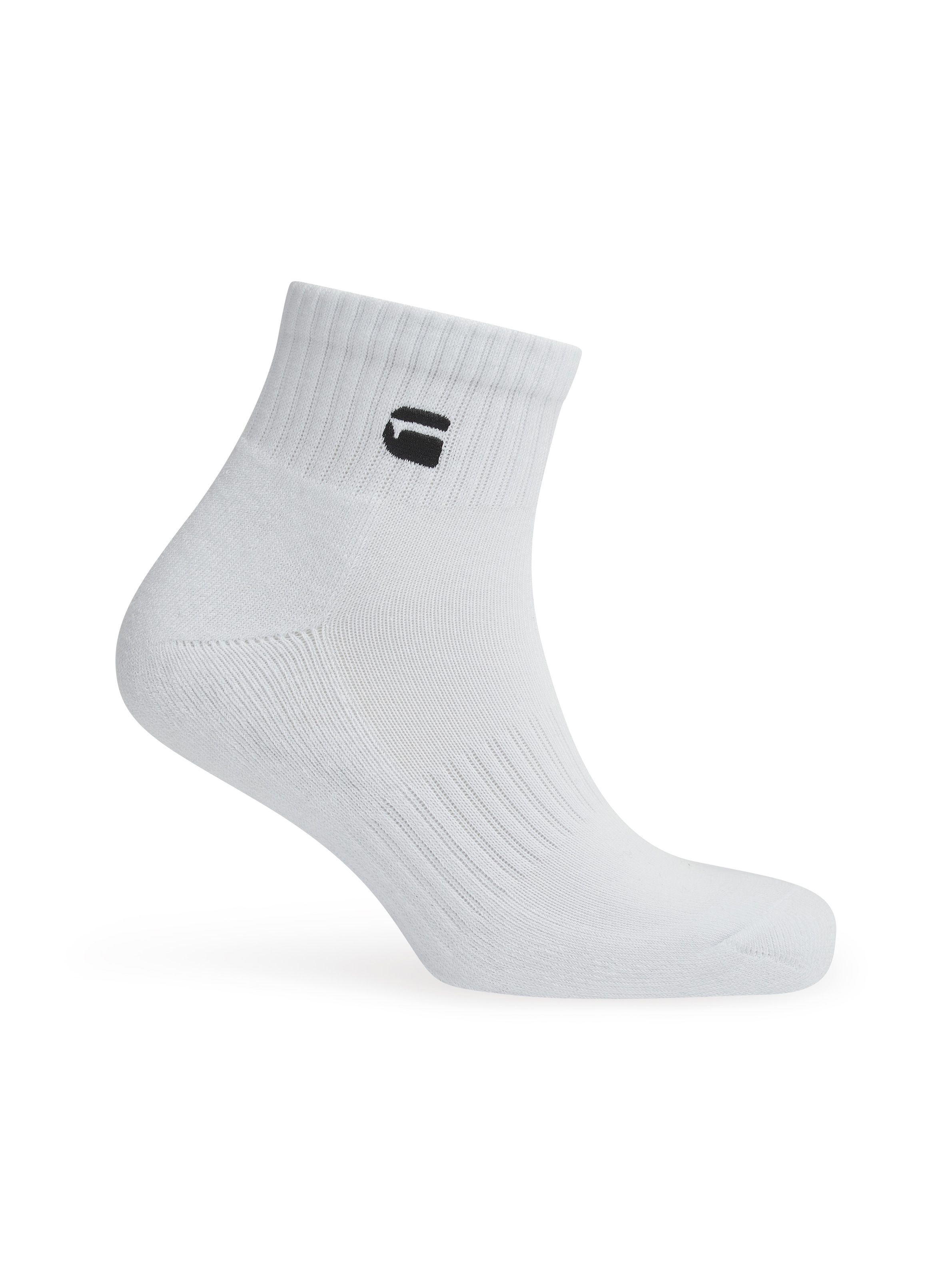 G-STAR Chaussettes courtes »WICK, 3 PACK ANKLE SPORTS SOCKS« Packung, 3 Couple tlg. mit Logostickerei