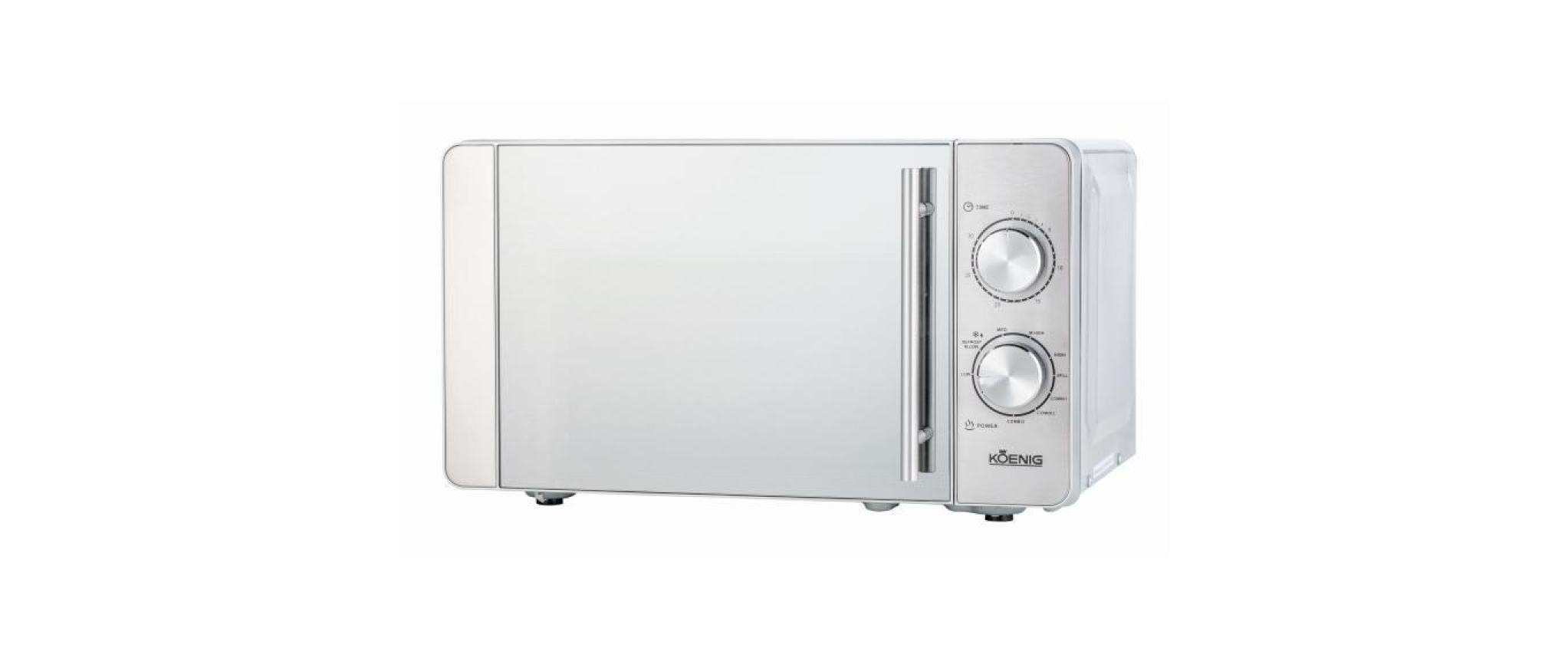 Mikrowelle »Classic Silberfarben«, 800 W