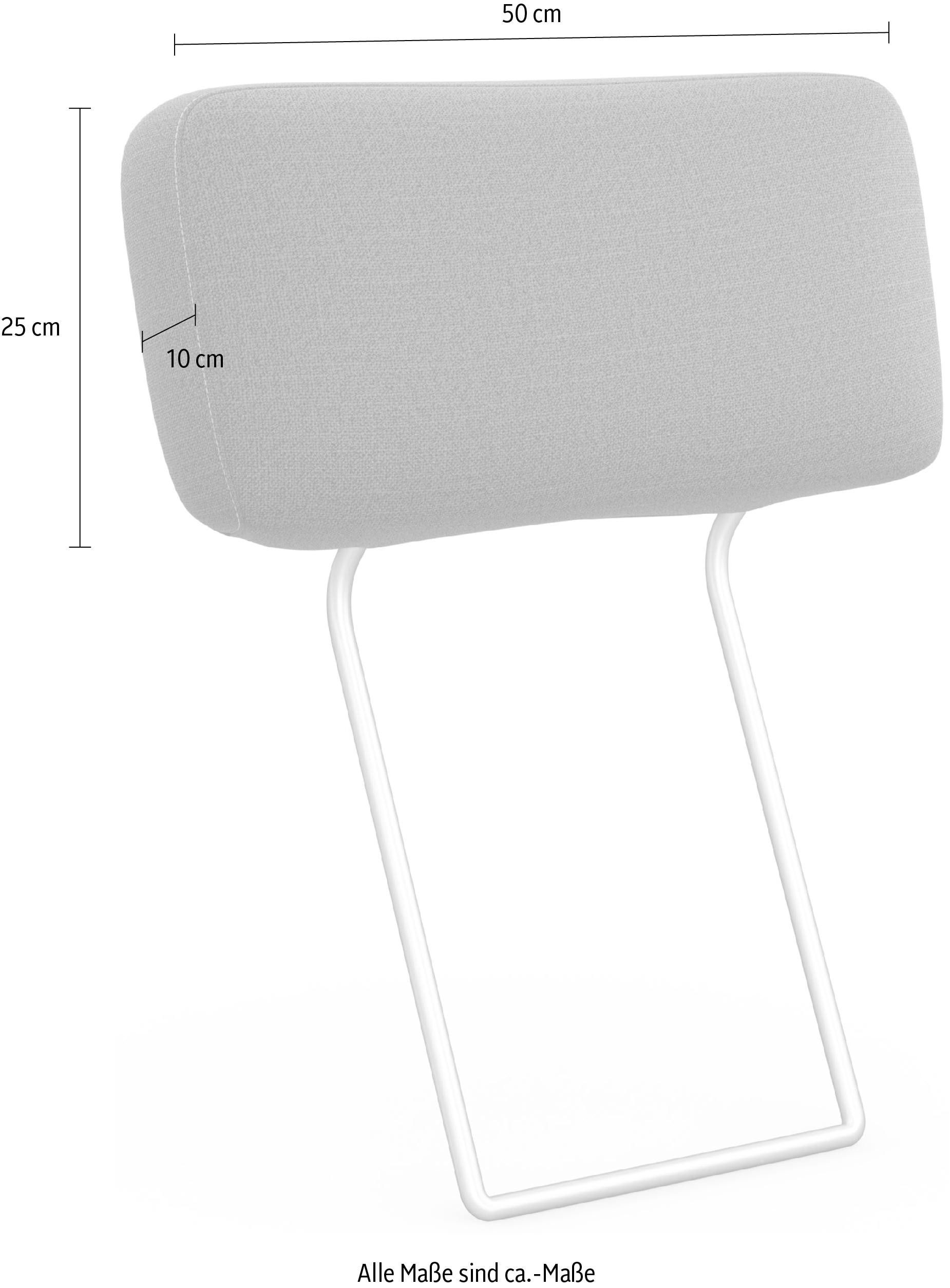 sit&more Kopfstütze »Palmera, B: 50 cm« Set: 2 Stück, passend zur Serie