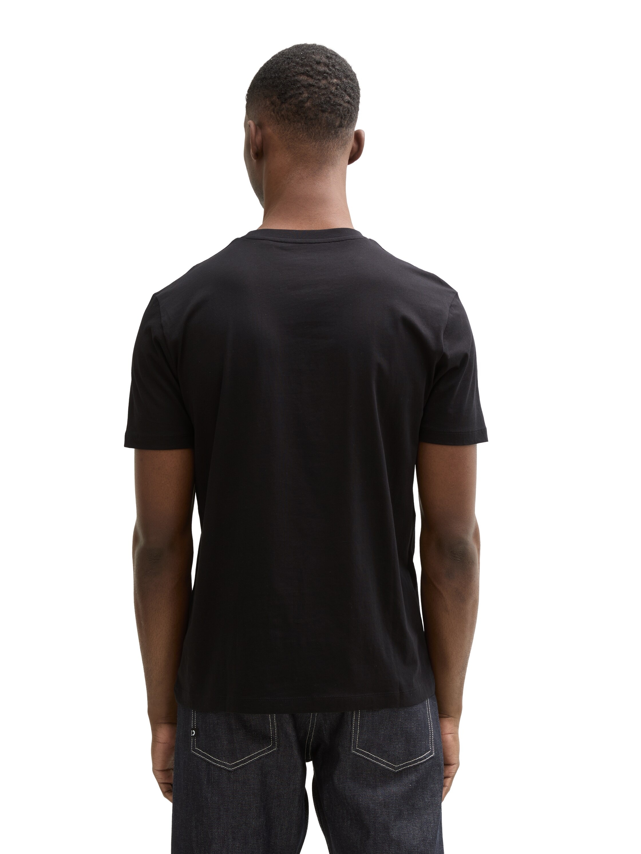 TOM TAILOR Denim T-Shirt, mit verschiedenen Logo Prints