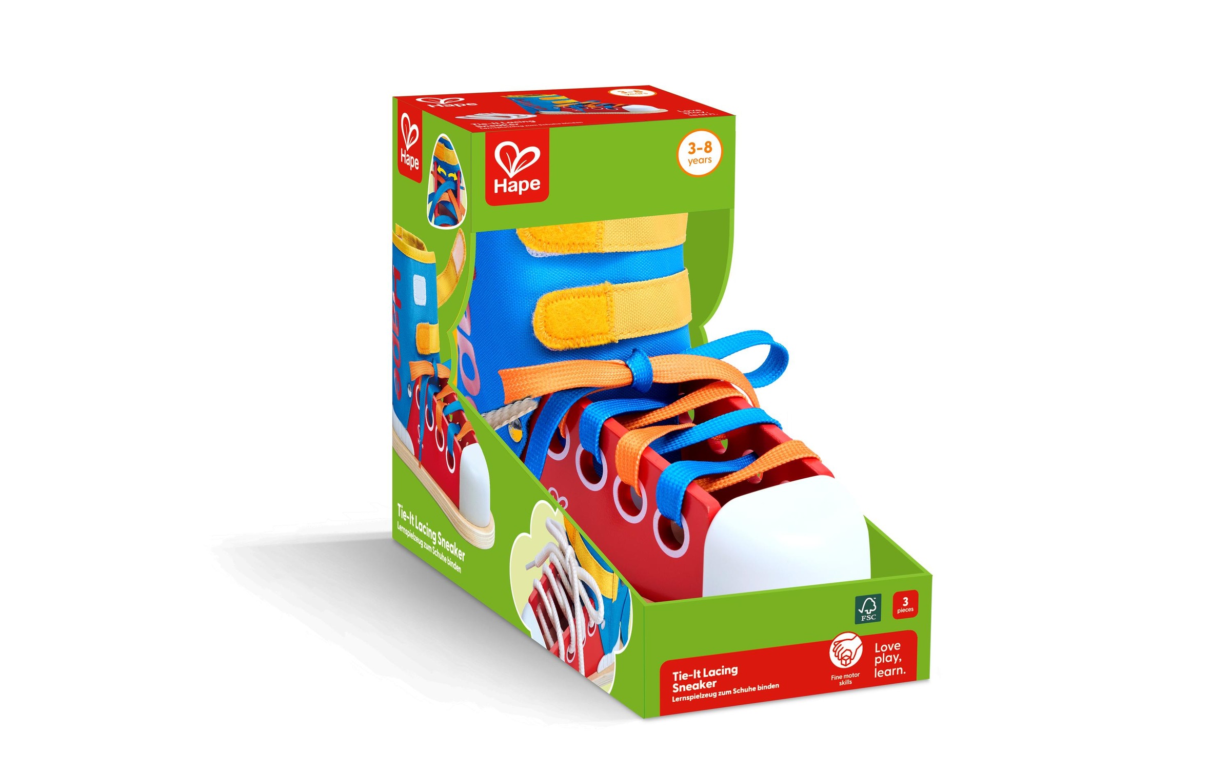 Hape Jouets éducatifs »Lacing Shoes«