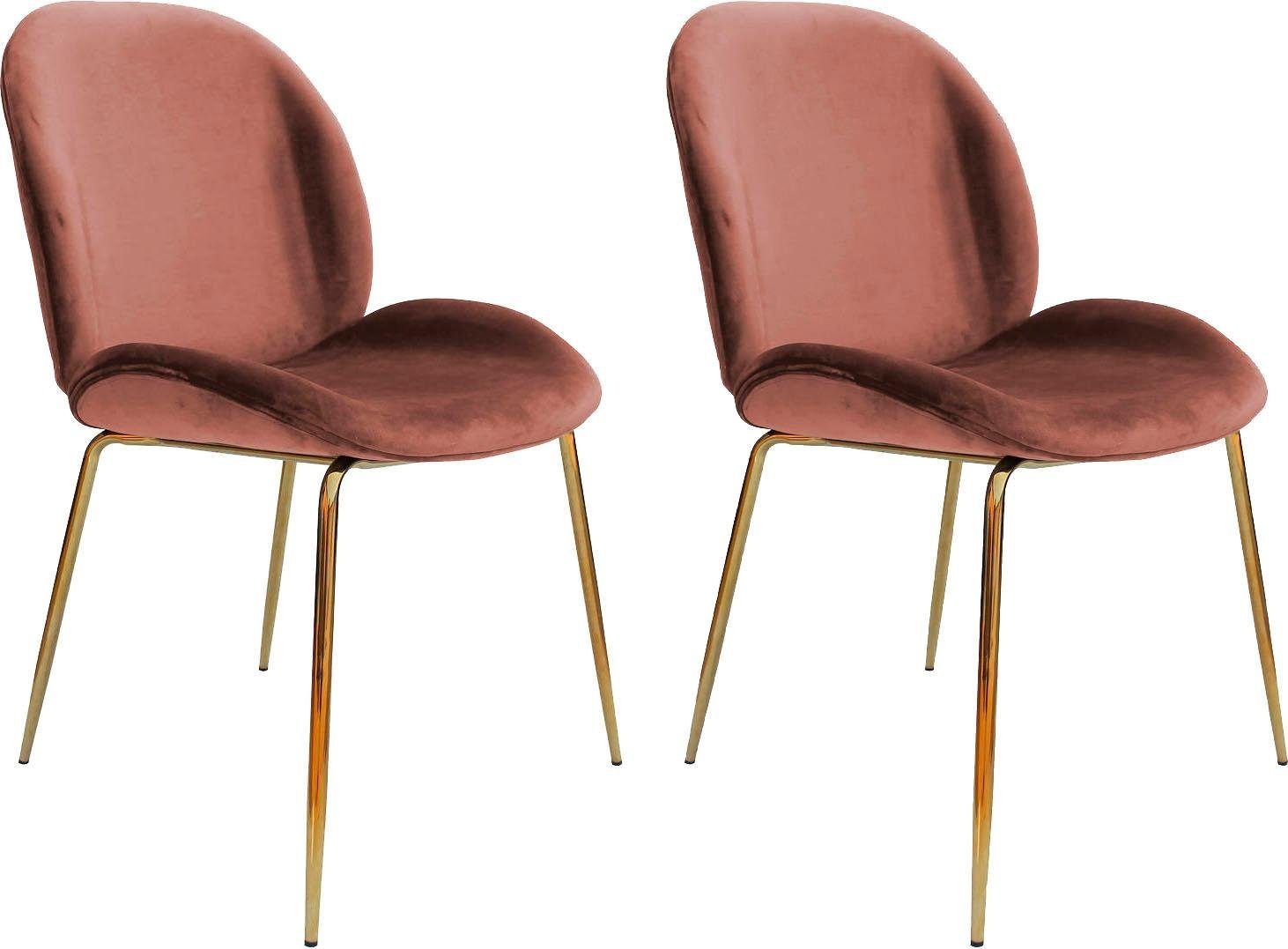 Image of Kayoom Stuhl "Charlize 110 2er-Set, Esszimmerstühle,moderne Optik" (Set) 2 Stk.samtweicher Bezug, bequem, zeitlos, moderne Optik