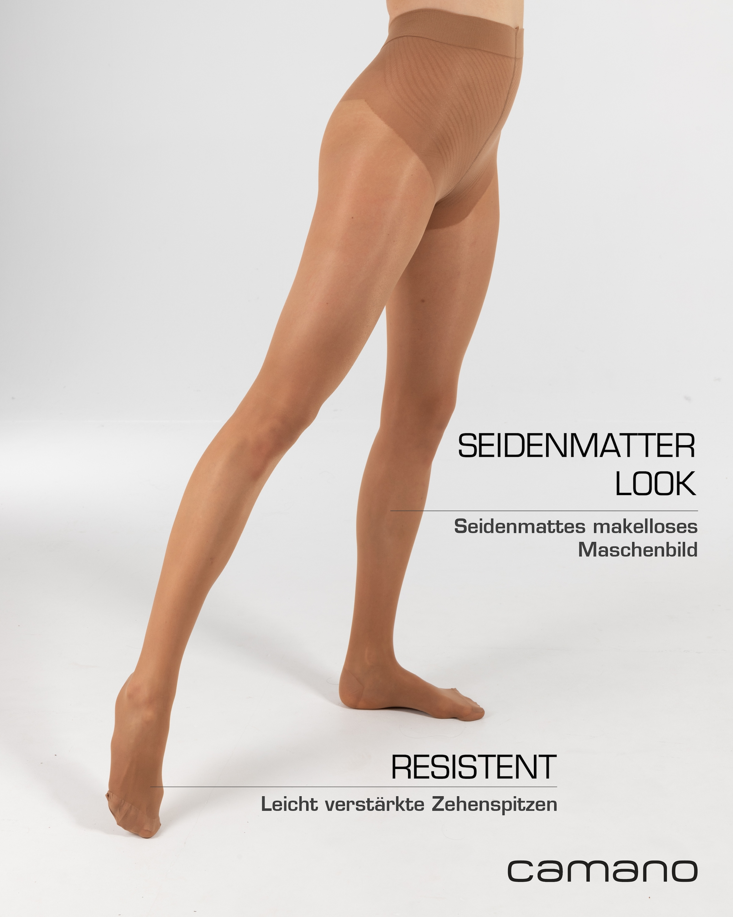 Camano Collants fins »fine functional« 40 2er Pack,  mit nahtloser Verarbeitung