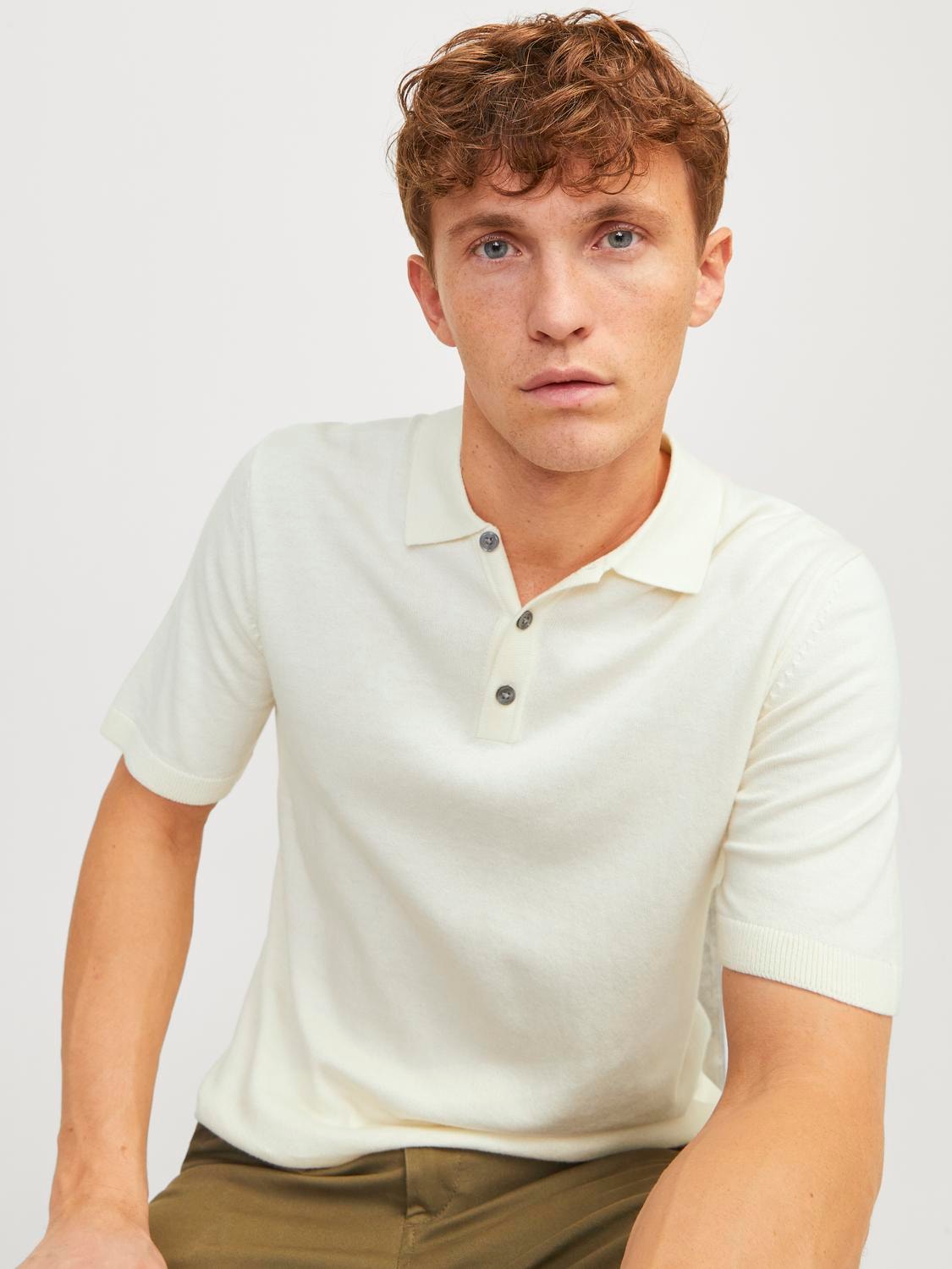 Jack & Jones Poloshirt »JJEEMIL KNIT POLO S/S SN«