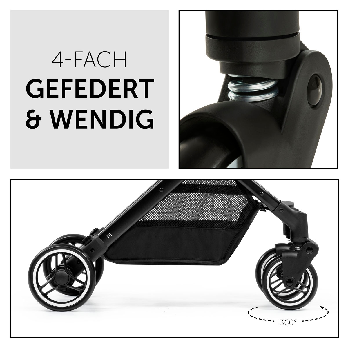 Hauck Poussette pour enfants »Travel N Care« 25 kilos Reisebuggy, leicht; bis 25 kg belastbar